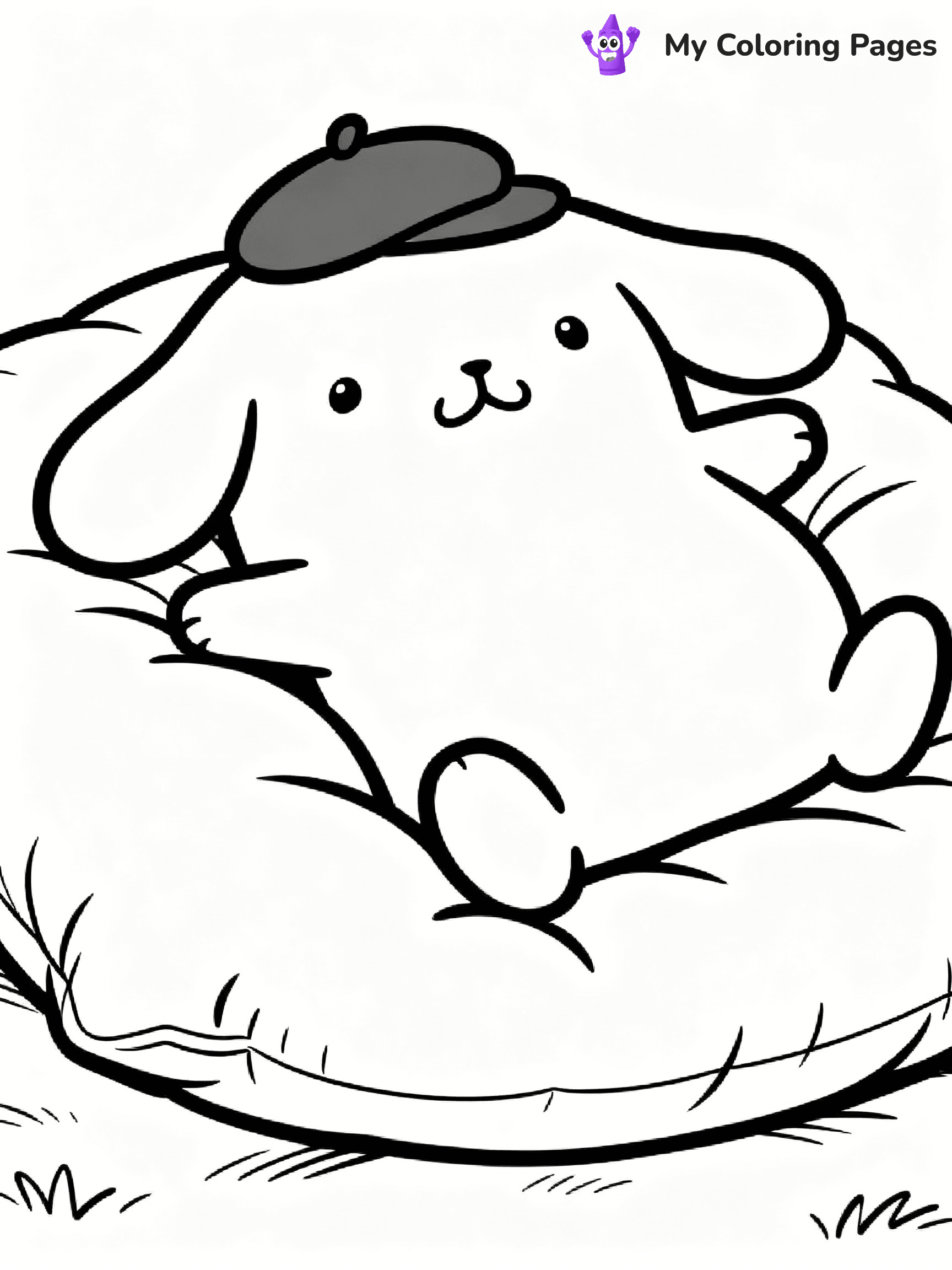 Pompompurin Coloring Pages - 11