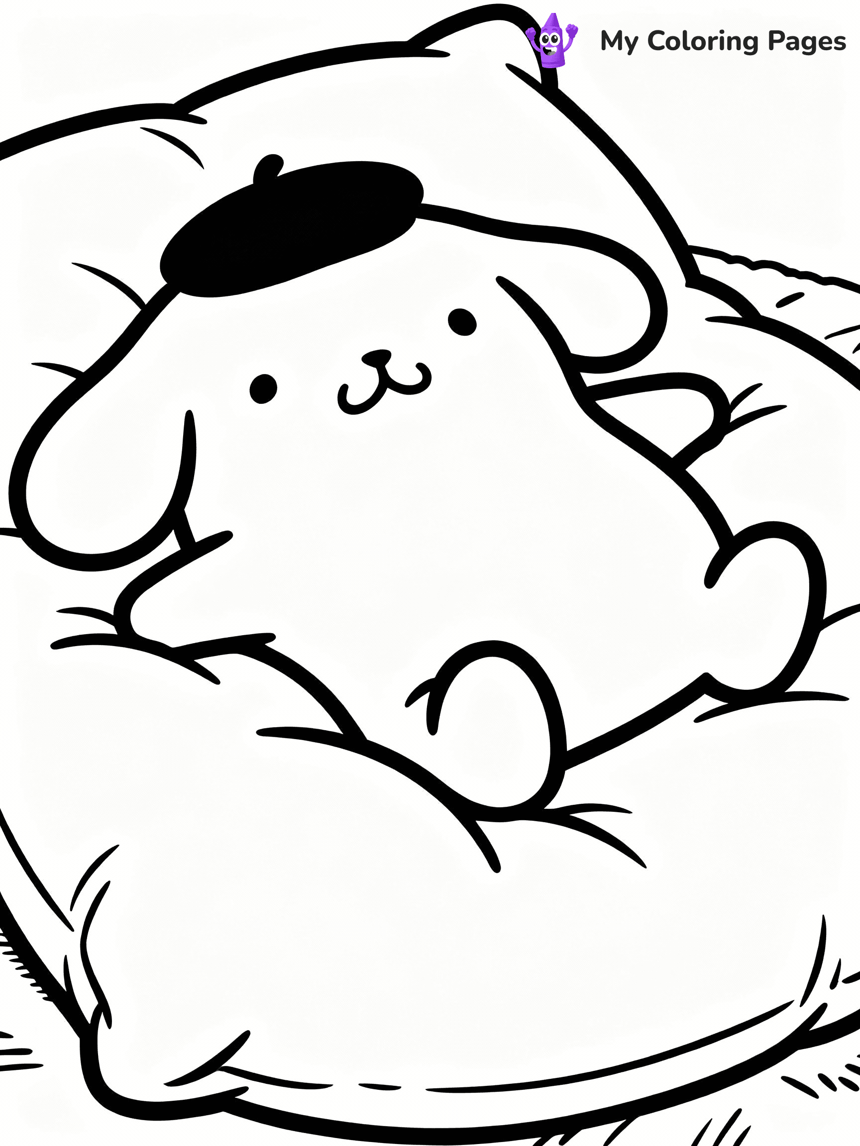 Pompompurin Coloring Pages - 10