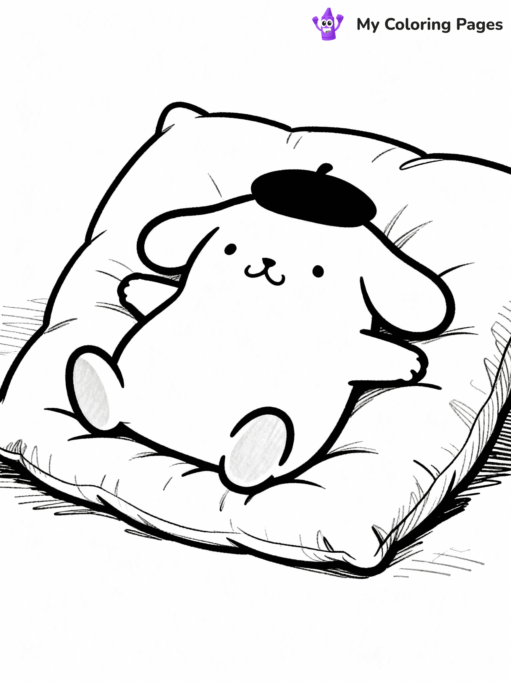 Pompompurin Coloring Pages - 9