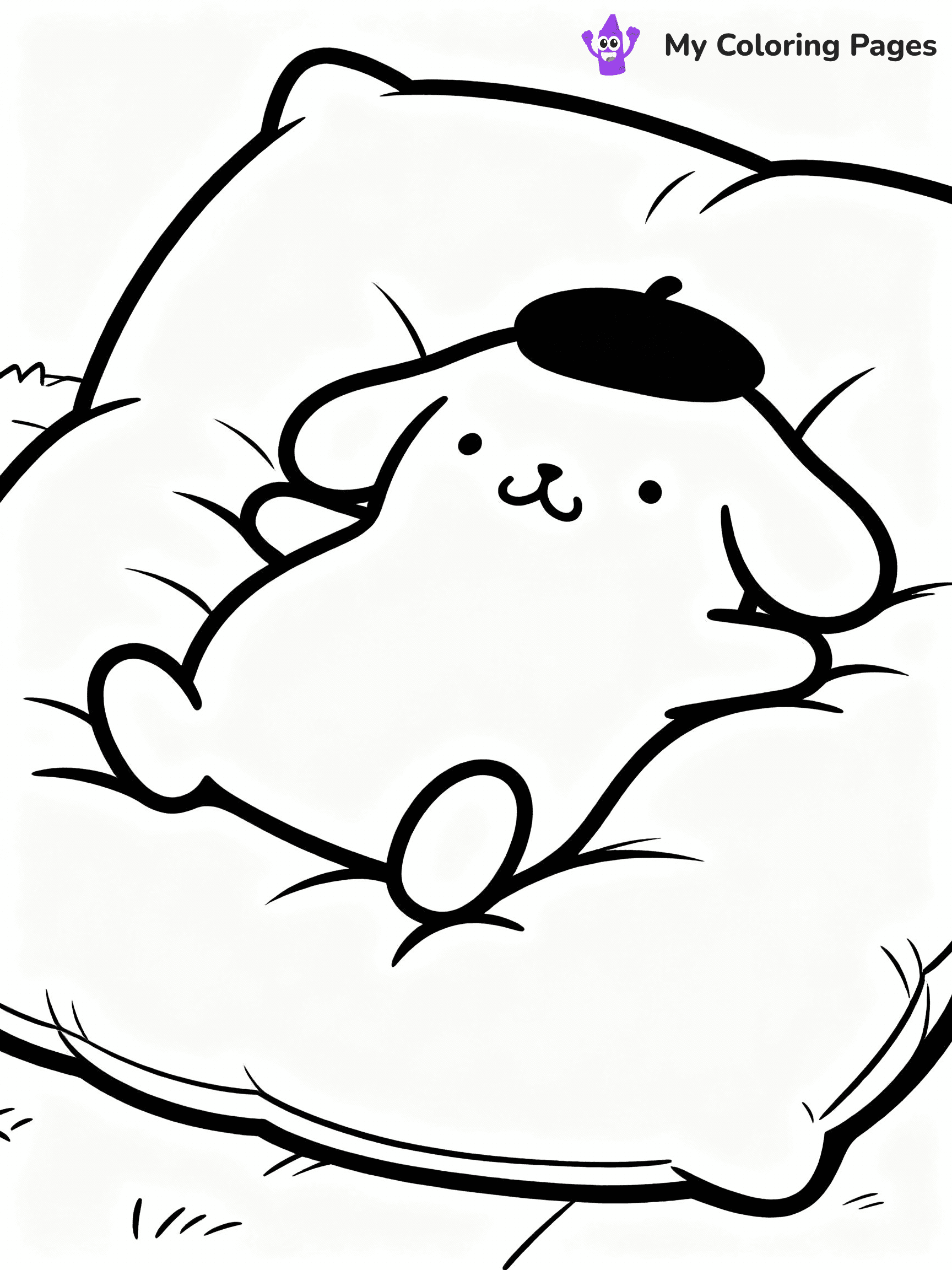 Pompompurin Coloring Pages - 8