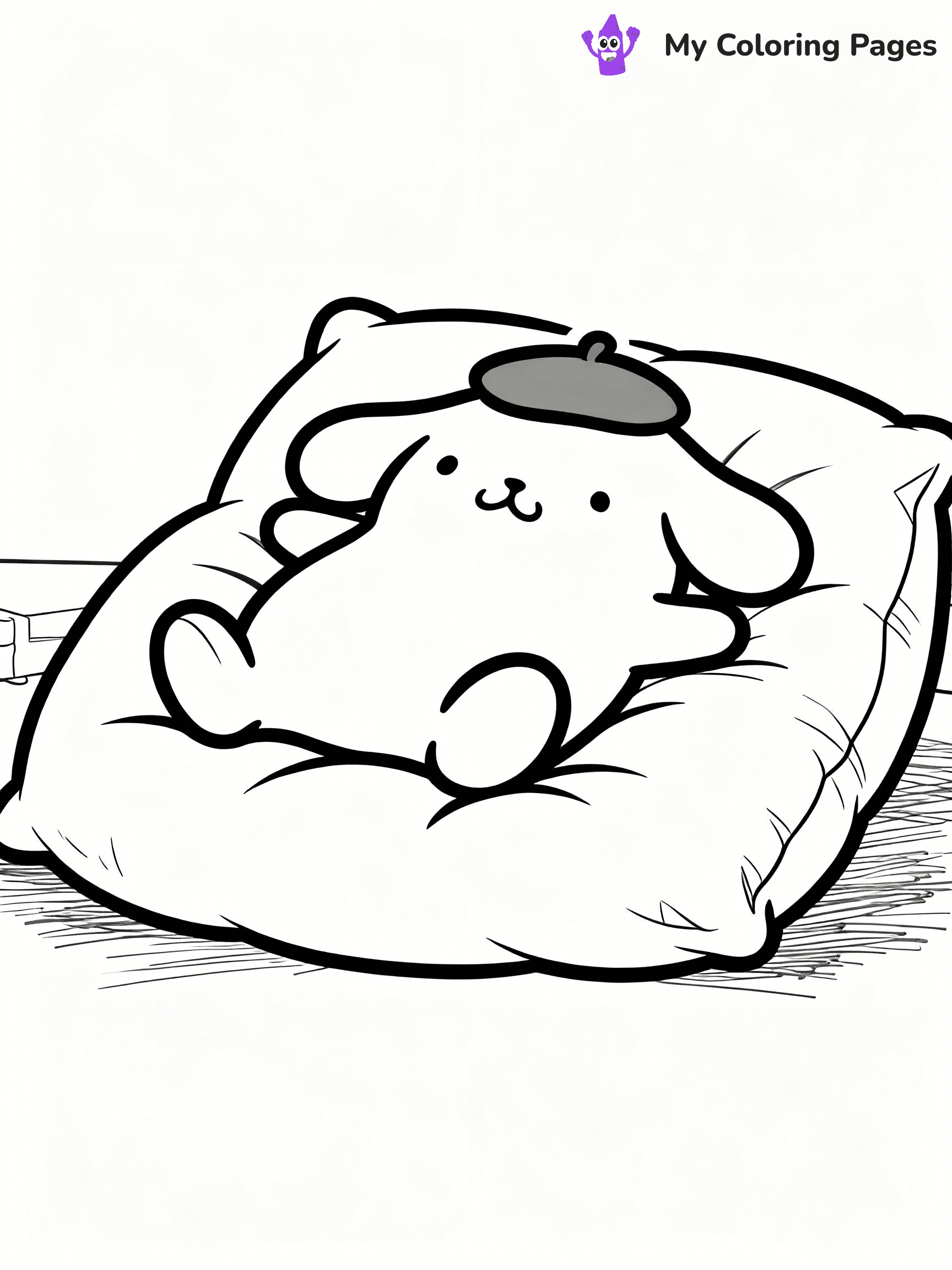 Pompompurin Coloring Pages - 7