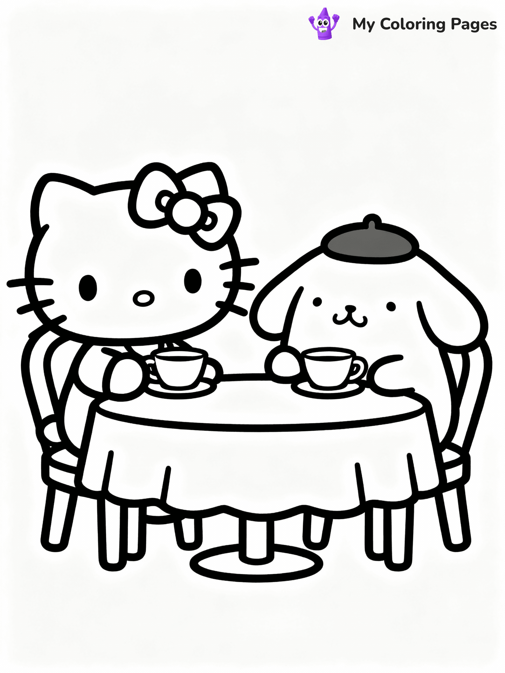 Pompompurin Coloring Pages - 6