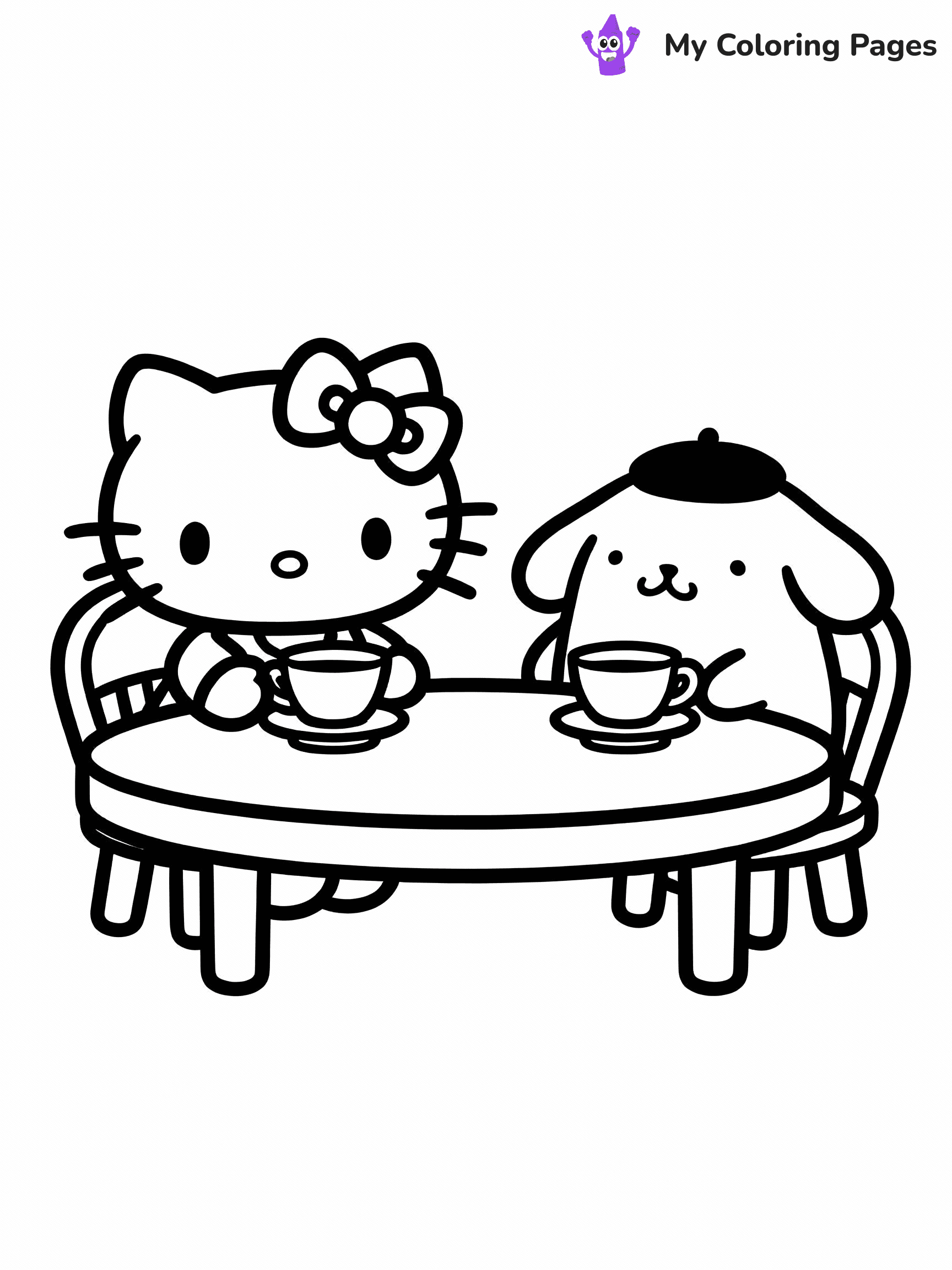 Pompompurin Coloring Pages - 4