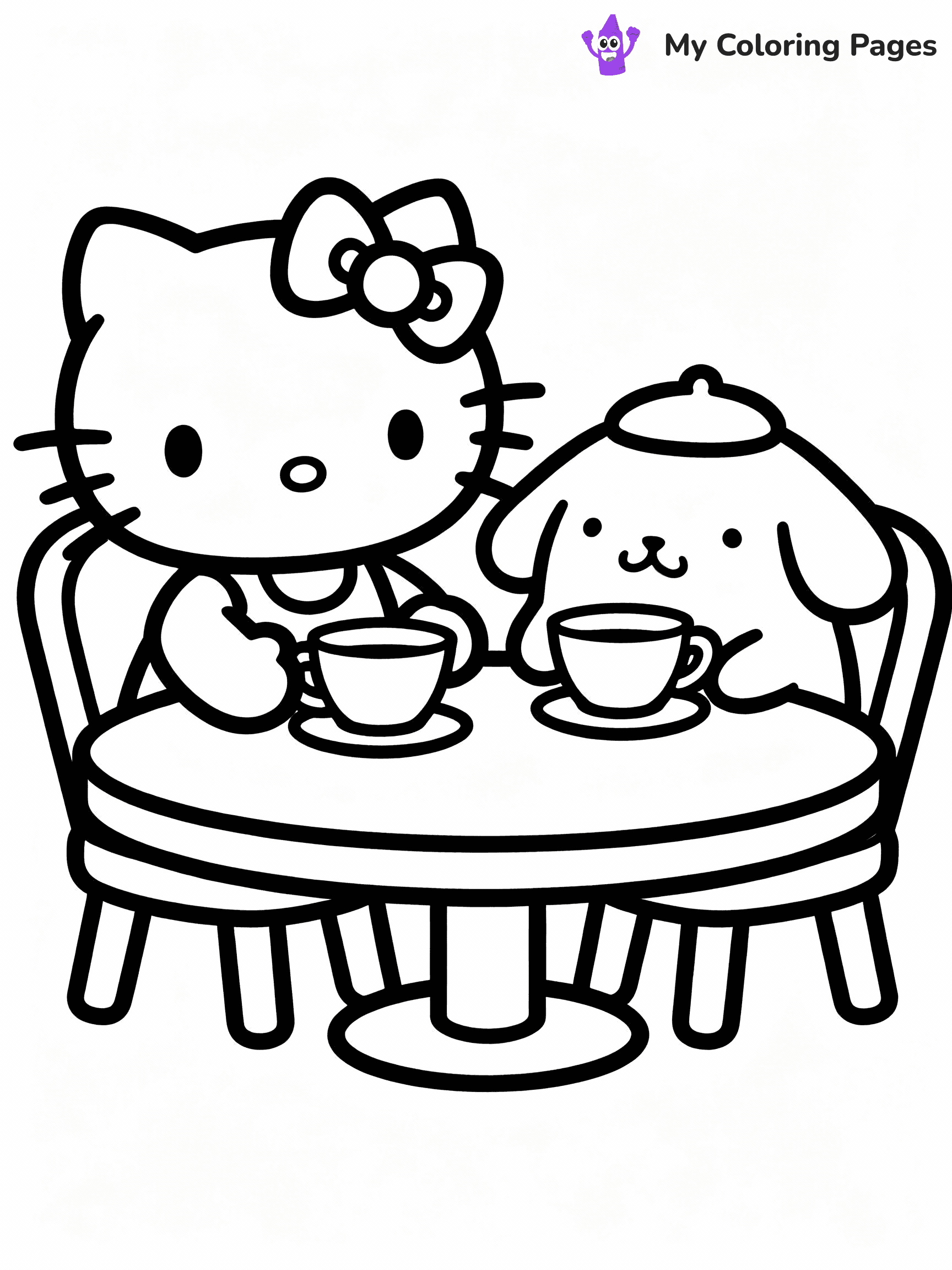 Pompompurin Coloring Pages - 3