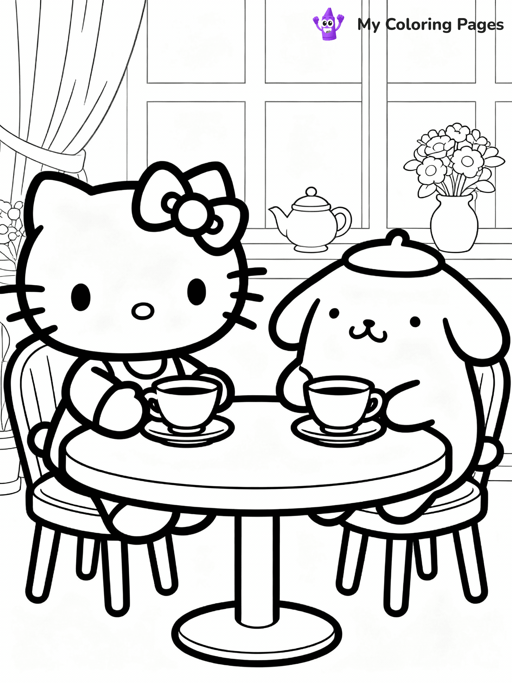 Pompompurin Coloring Pages - 2