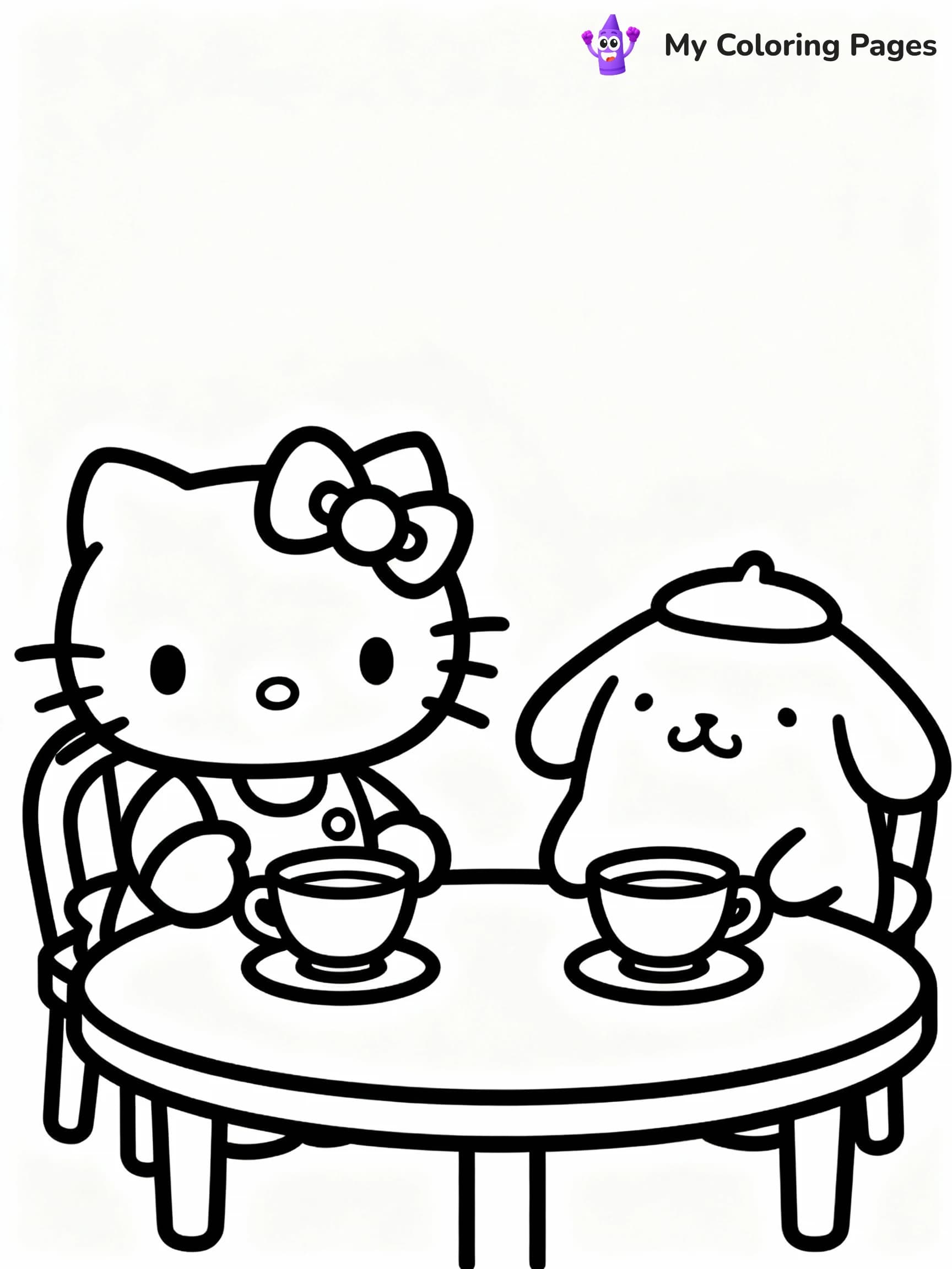 Pompompurin Coloring Pages - 1
