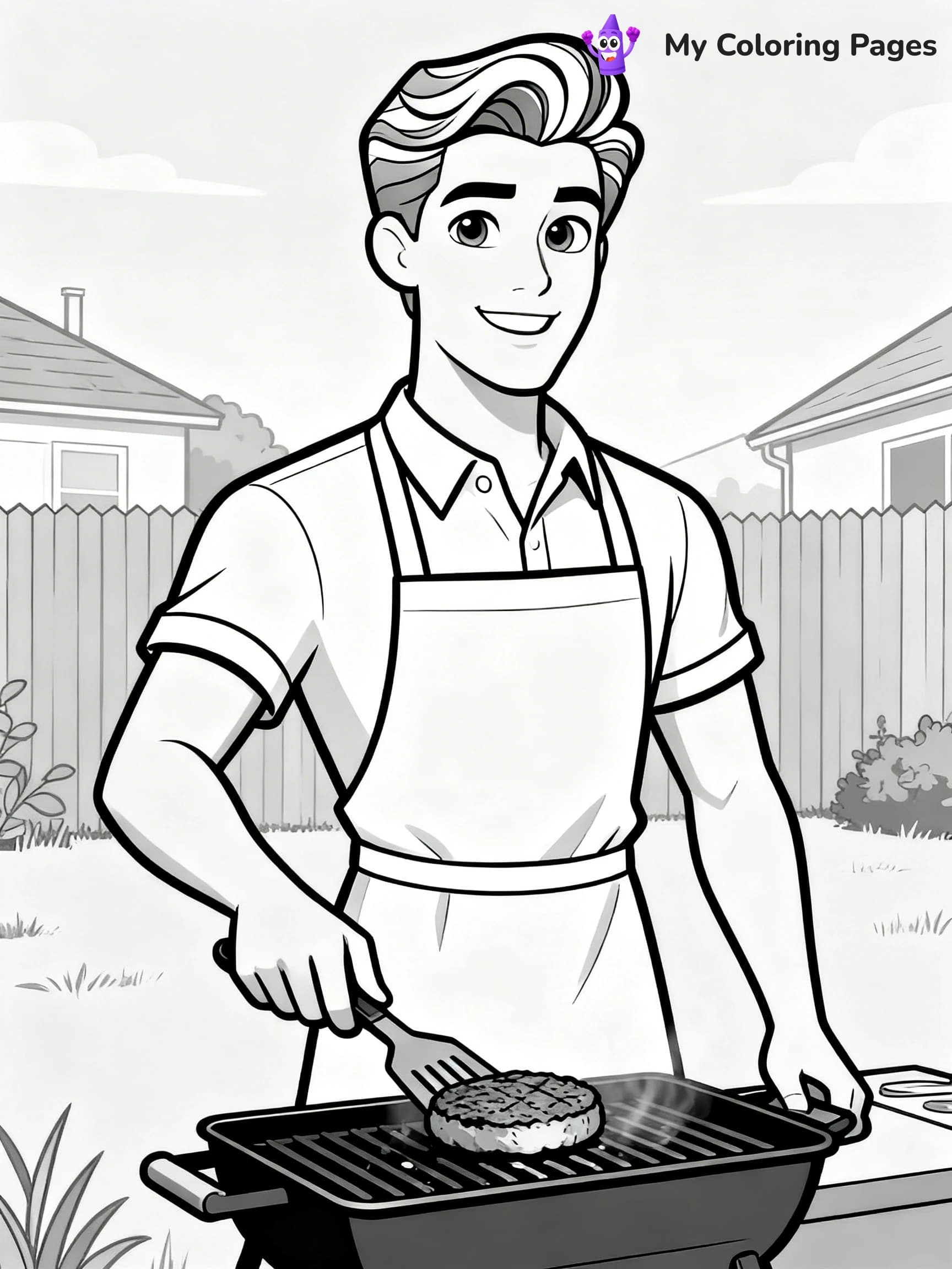 Barbie Dream House Coloring Pages - 20