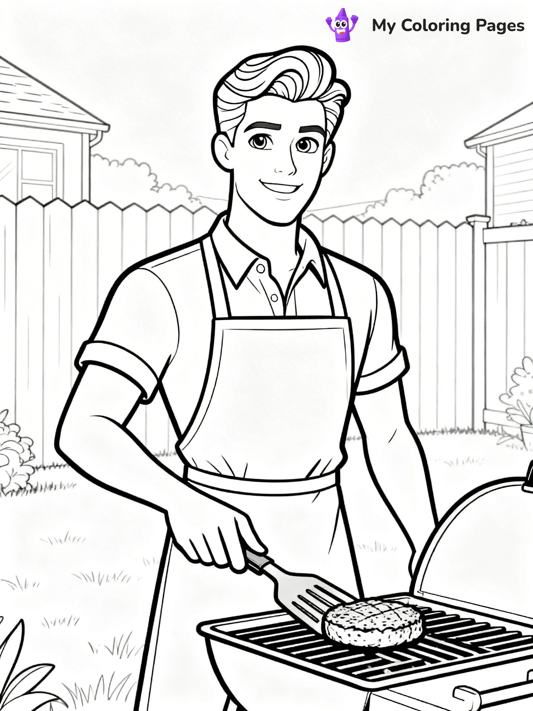 Barbie Dream House Coloring Pages - 19