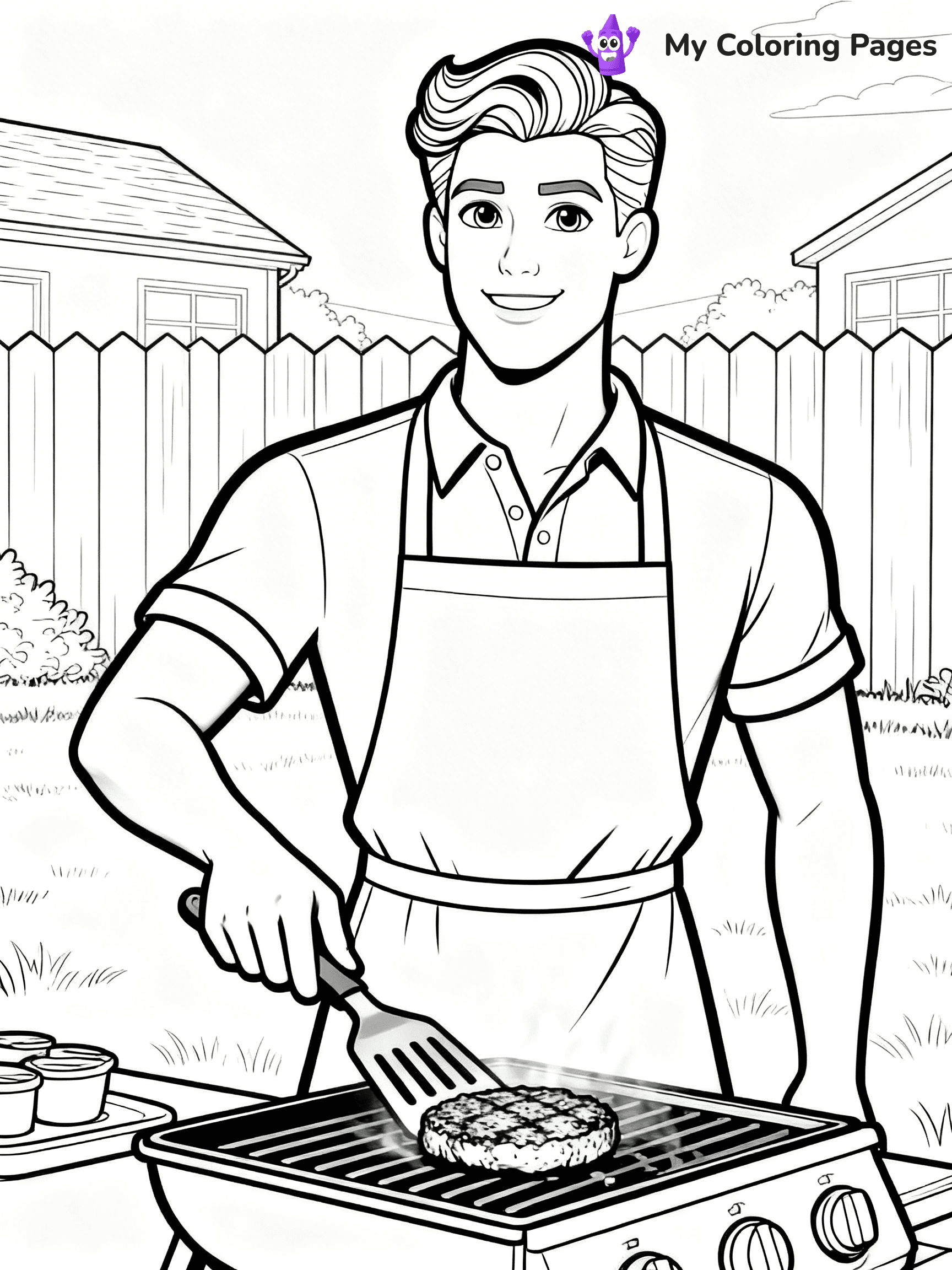 Barbie Dream House Coloring Pages - 18