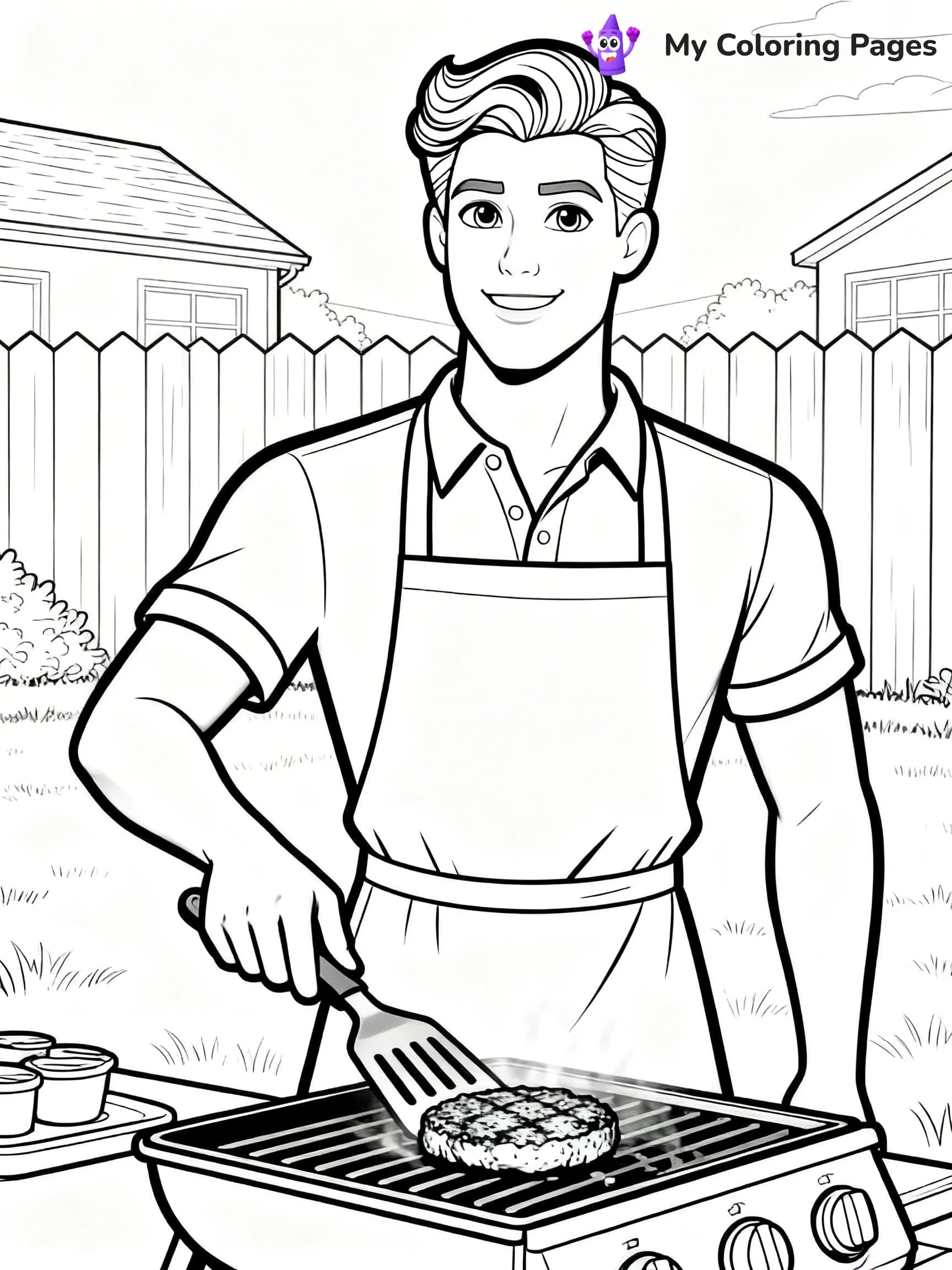 Barbie Dream House Coloring Pages - 18