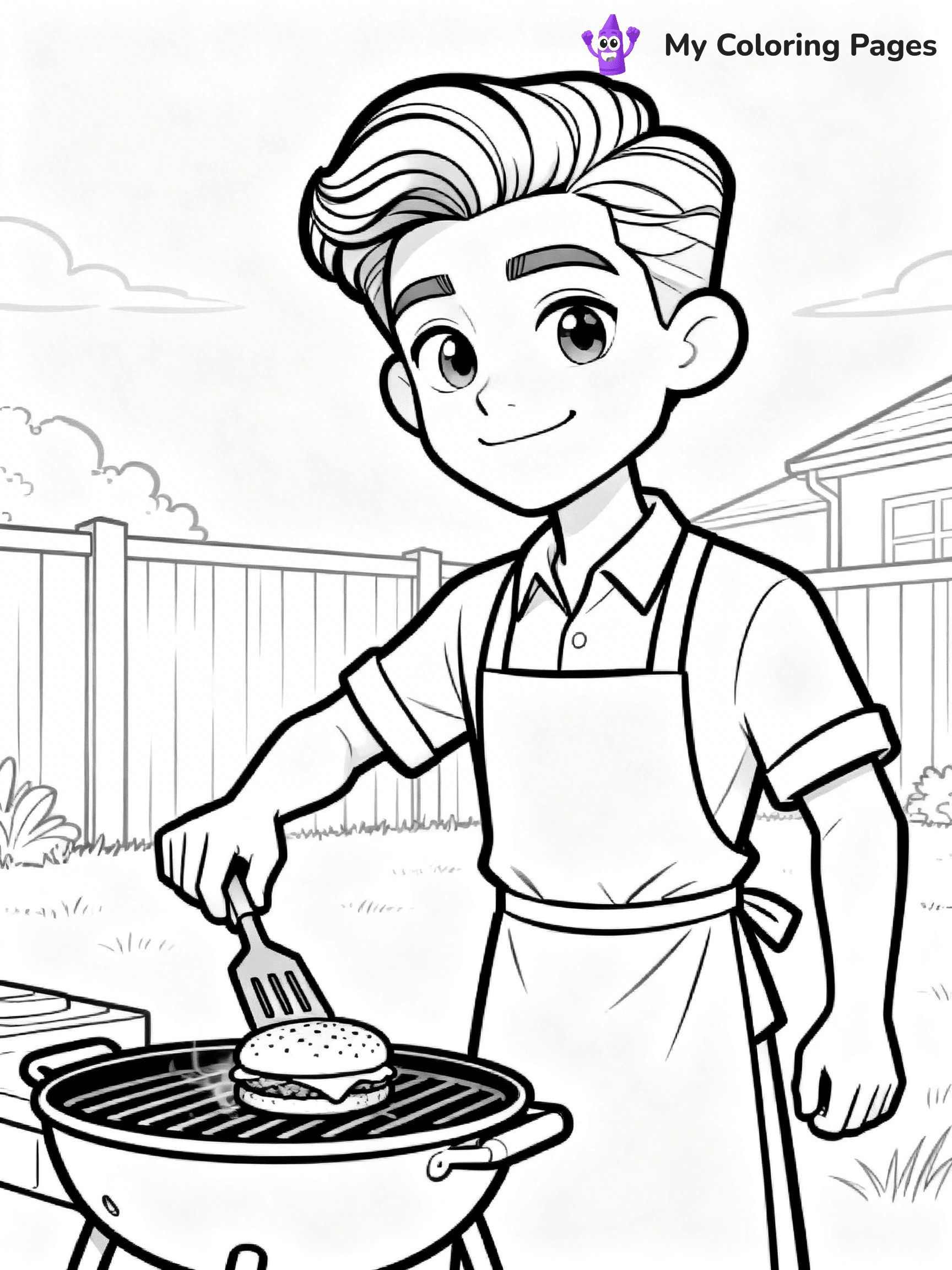 Barbie Dream House Coloring Pages - 17