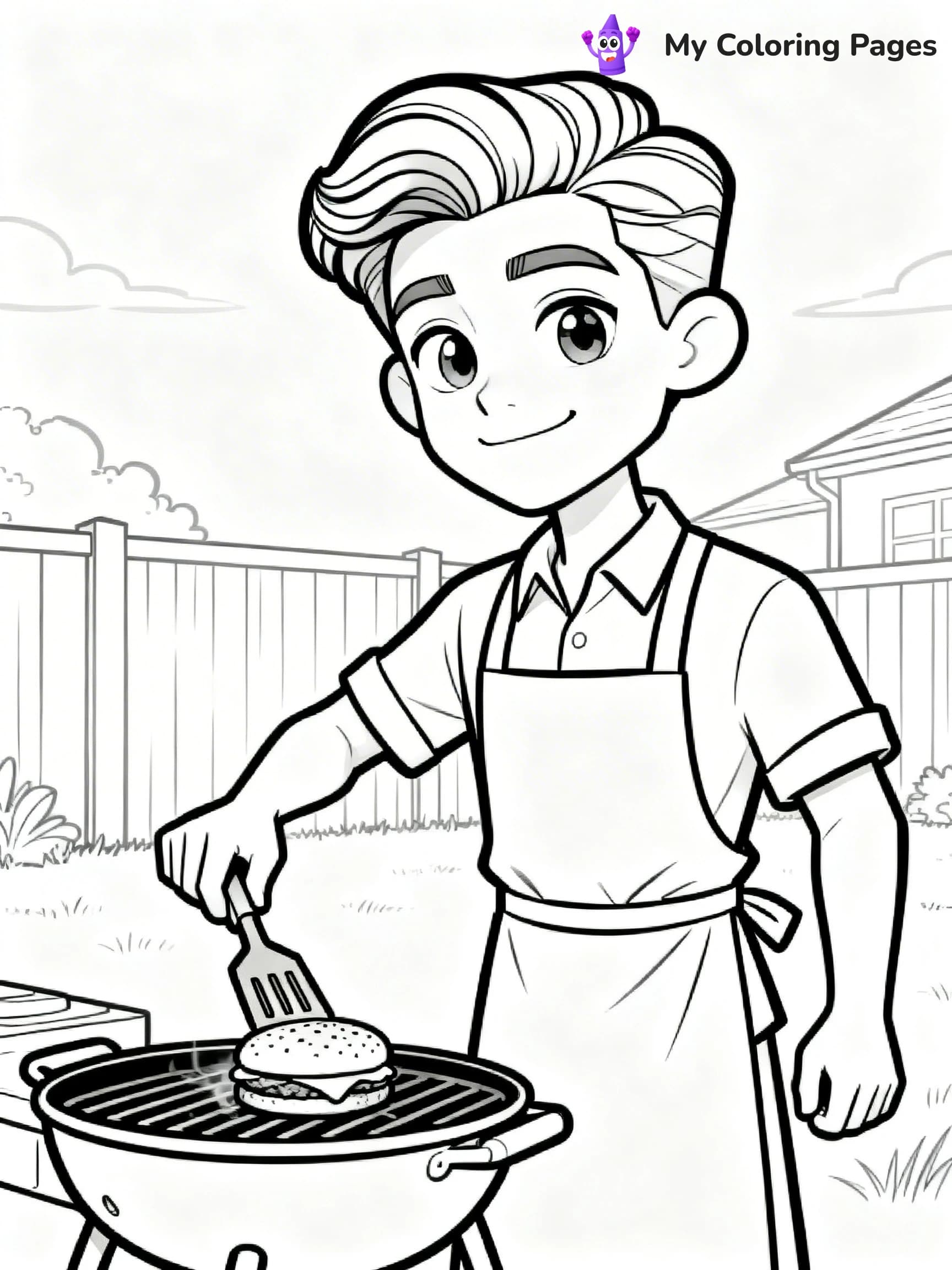 Barbie Dream House Coloring Pages - 17