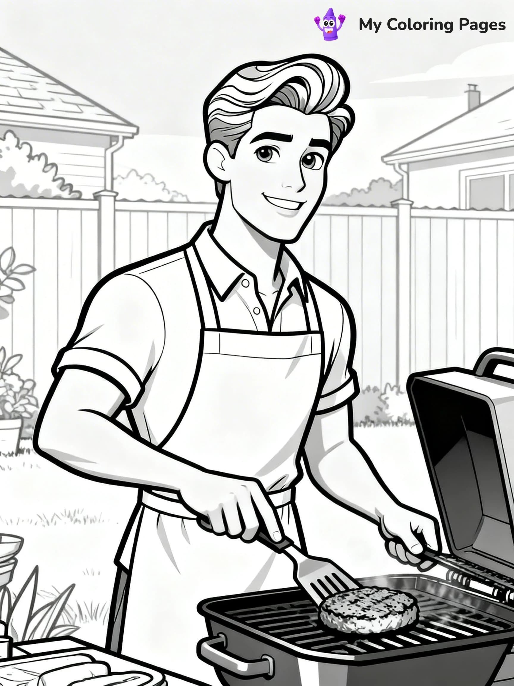 Barbie Dream House Coloring Pages - 16