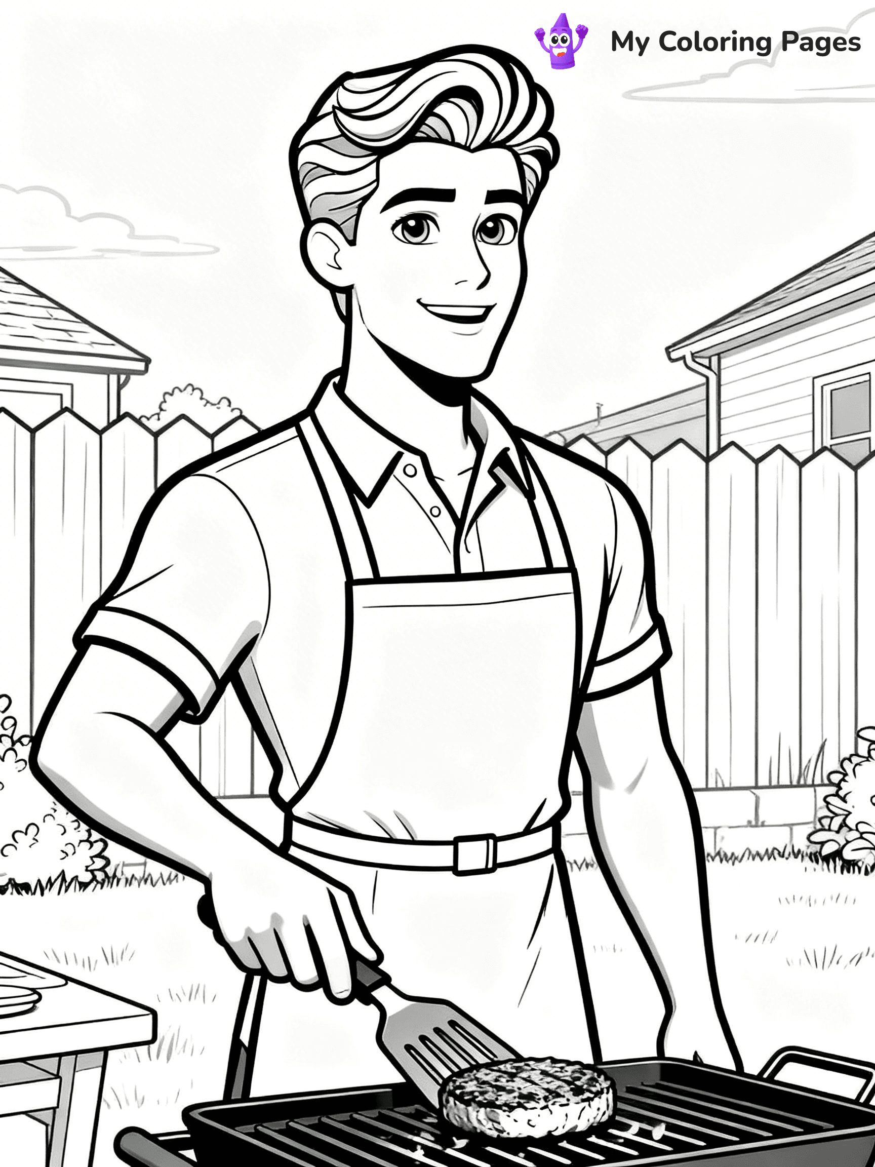 Barbie Dream House Coloring Pages - 15