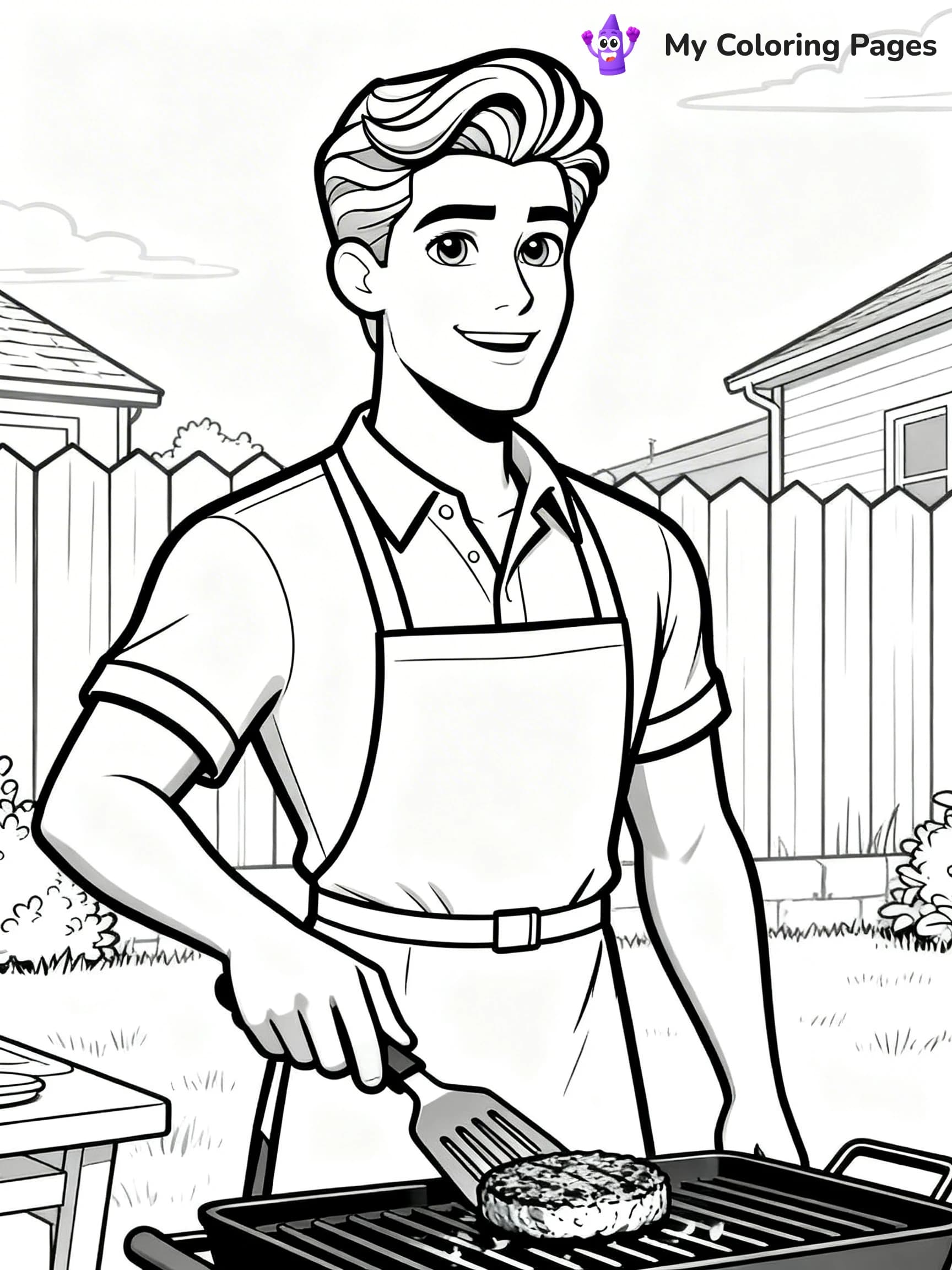 Barbie Dream House Coloring Pages - 15