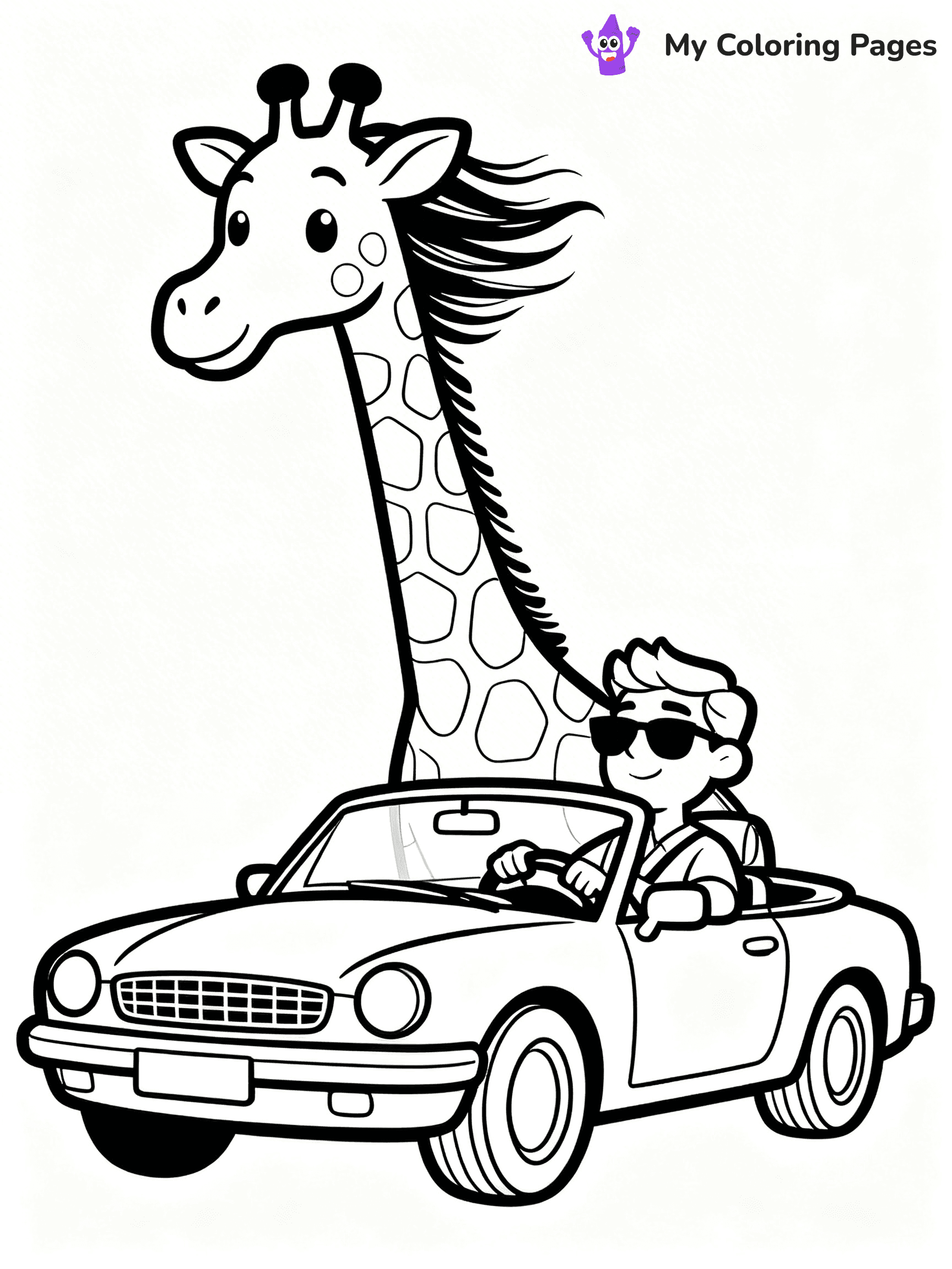 Road Trip Coloring Pages - 30