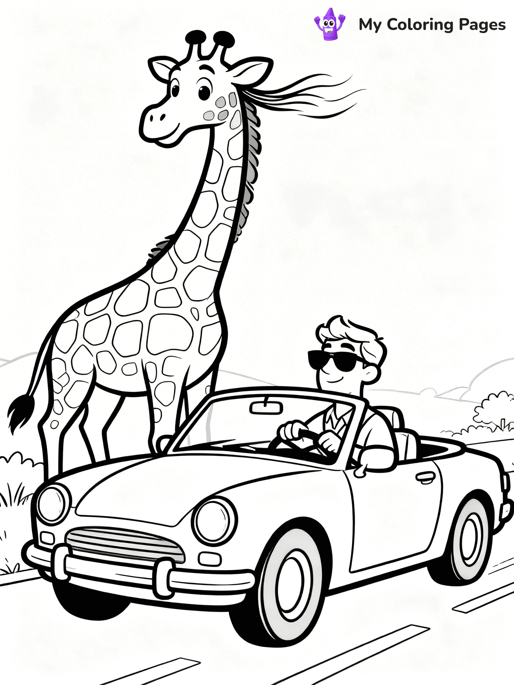 Road Trip Coloring Pages - 28