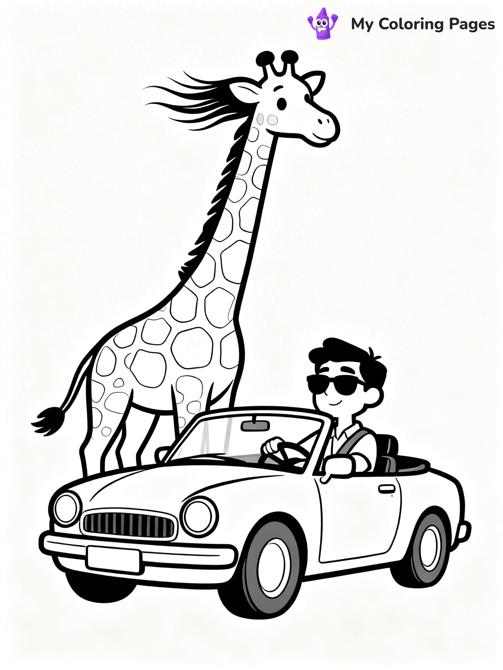 Road Trip Coloring Pages - 27