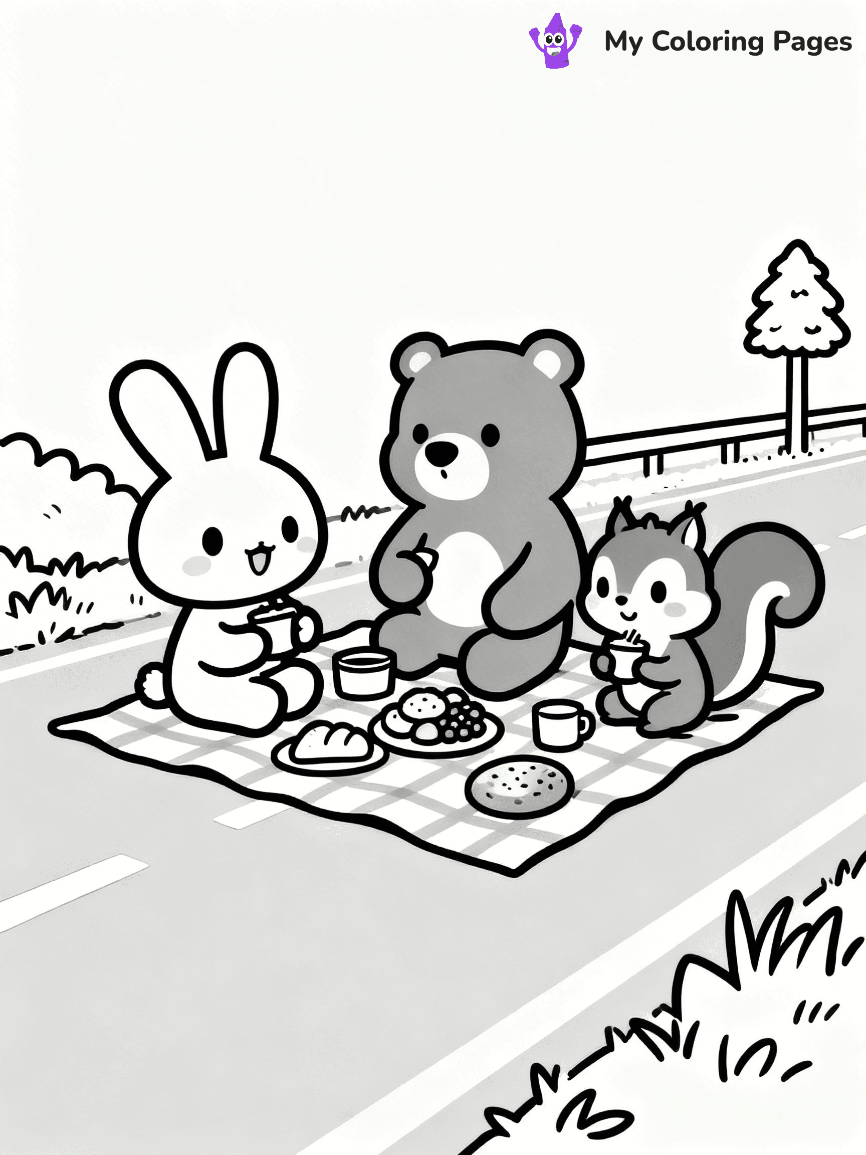 Road Trip Coloring Pages - 12
