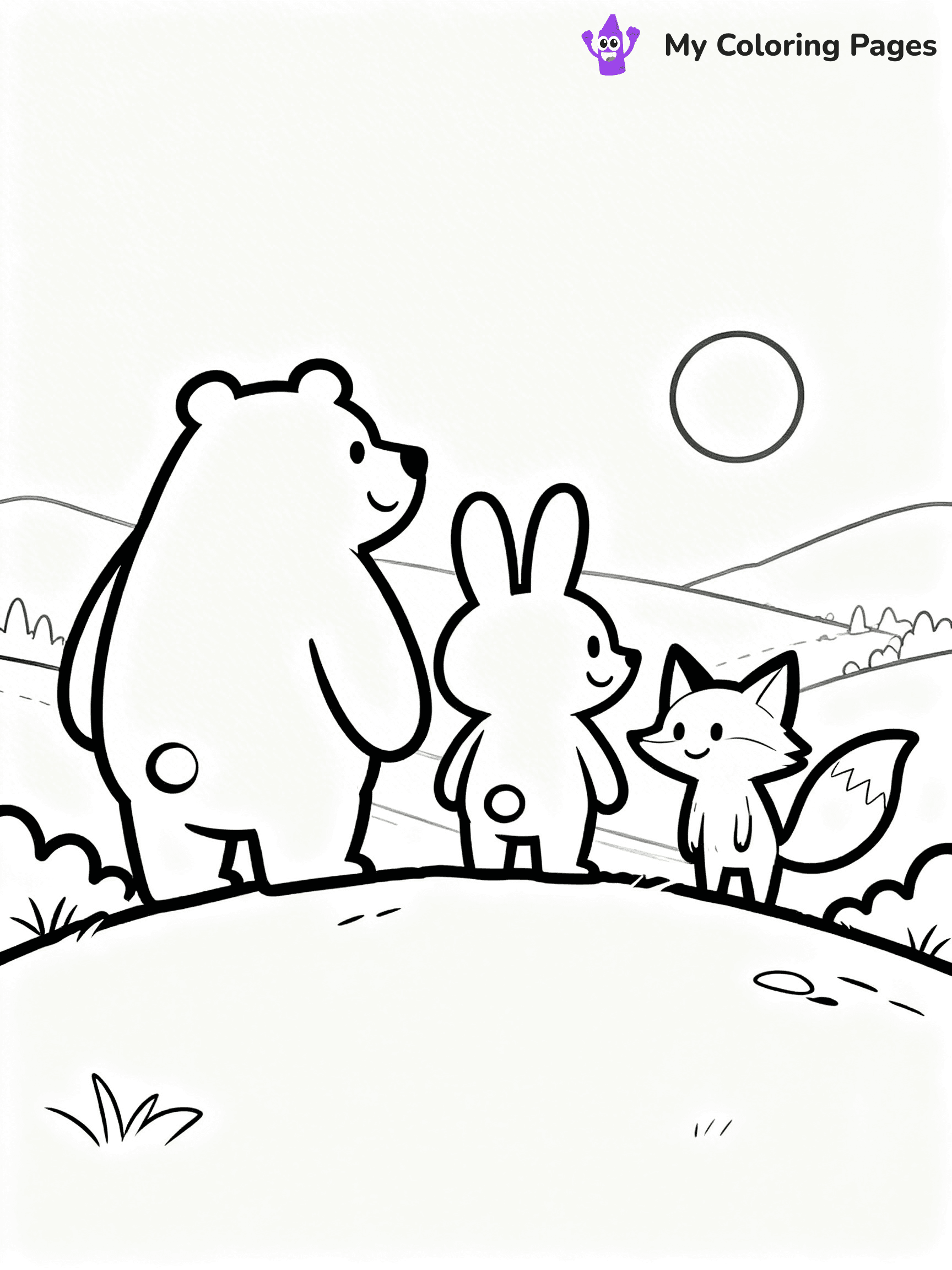 Road Trip Coloring Pages - 2