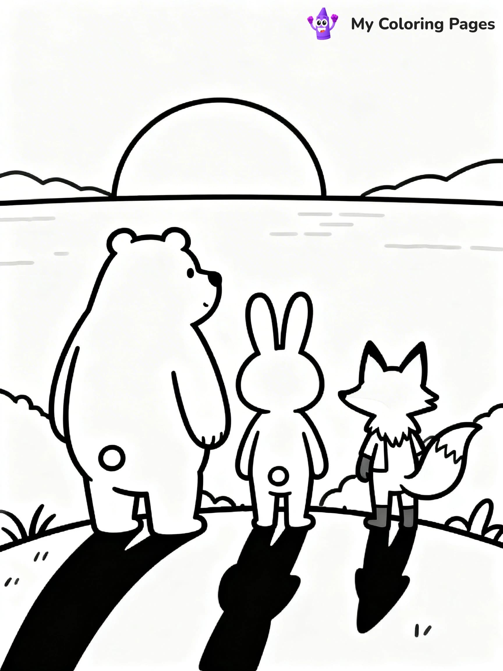 Road Trip Coloring Pages - 16