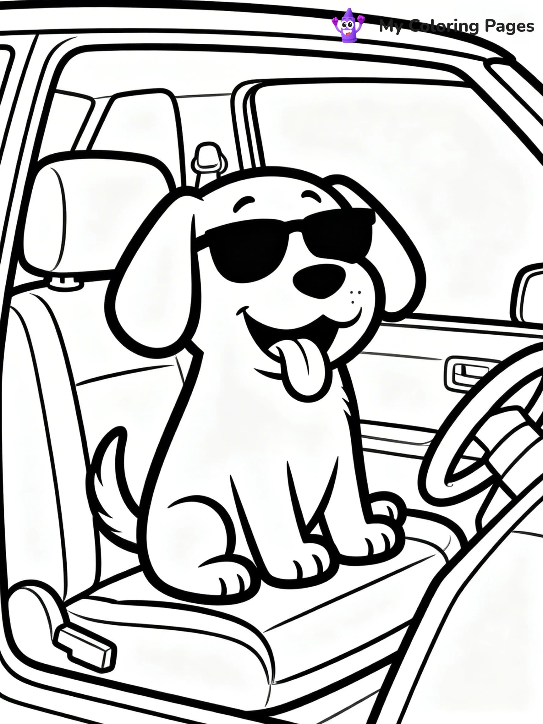 Road Trip Coloring Pages - 4