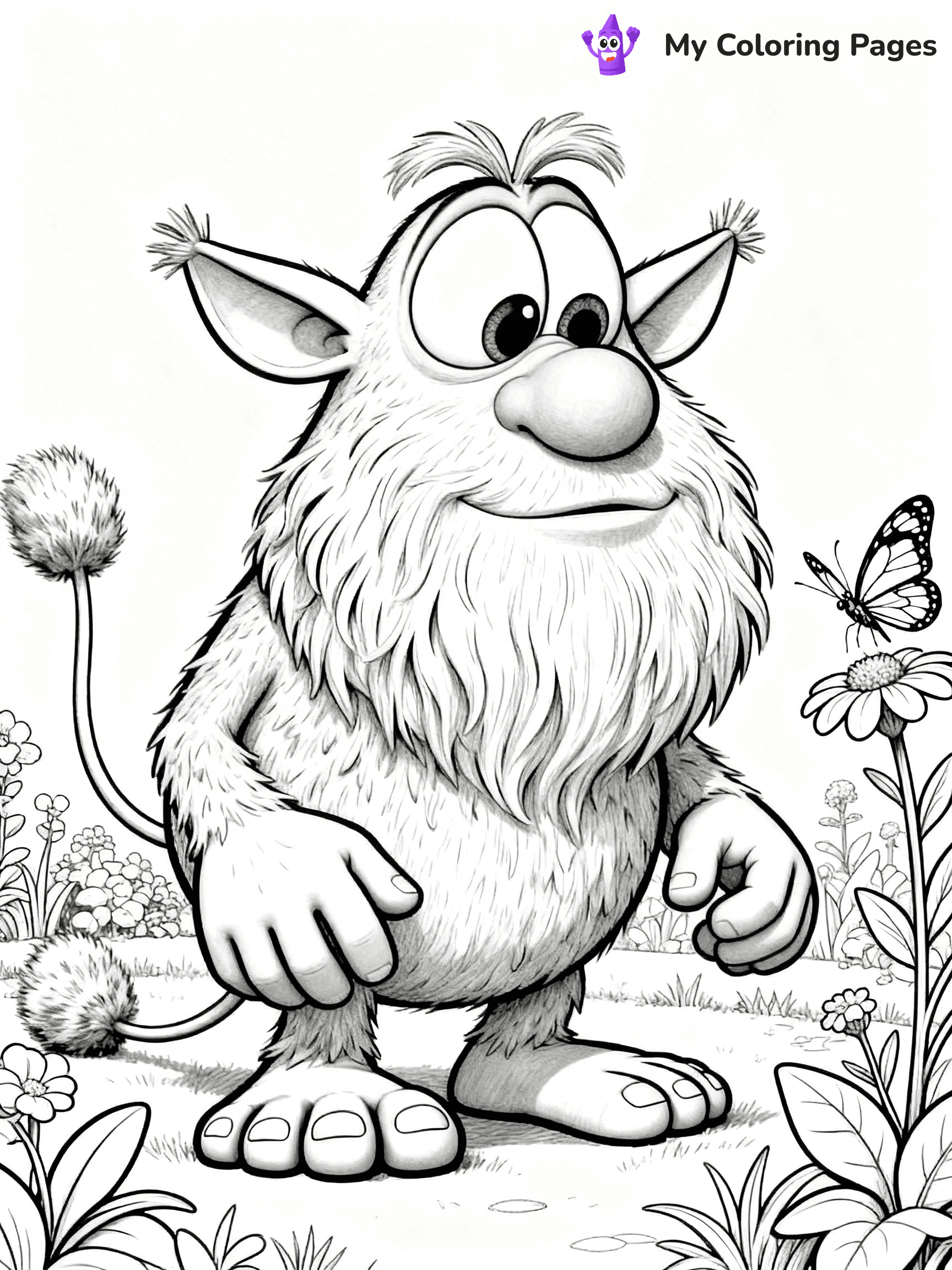 Booba Coloring Pages - 3