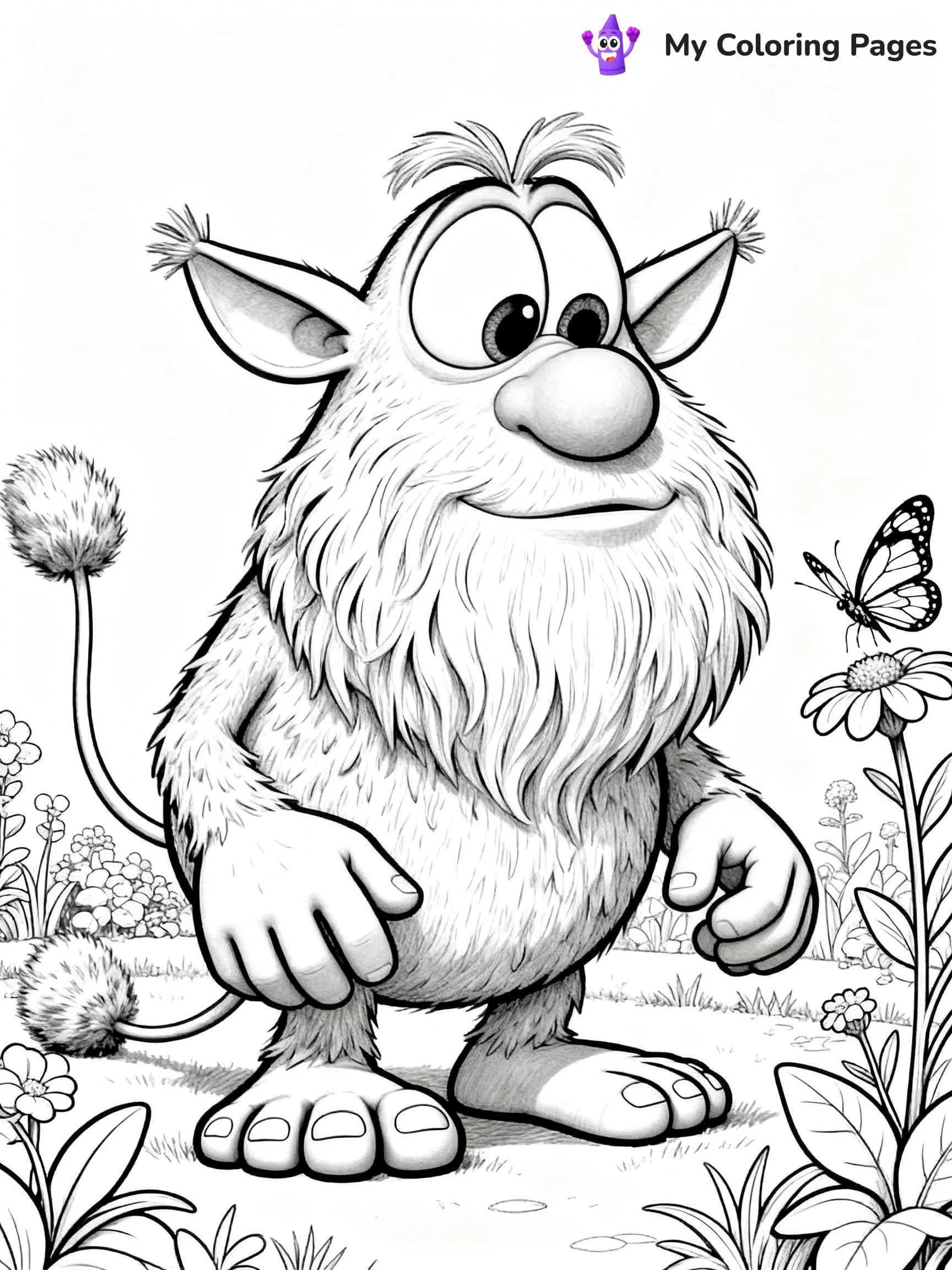 Booba Coloring Pages - 3