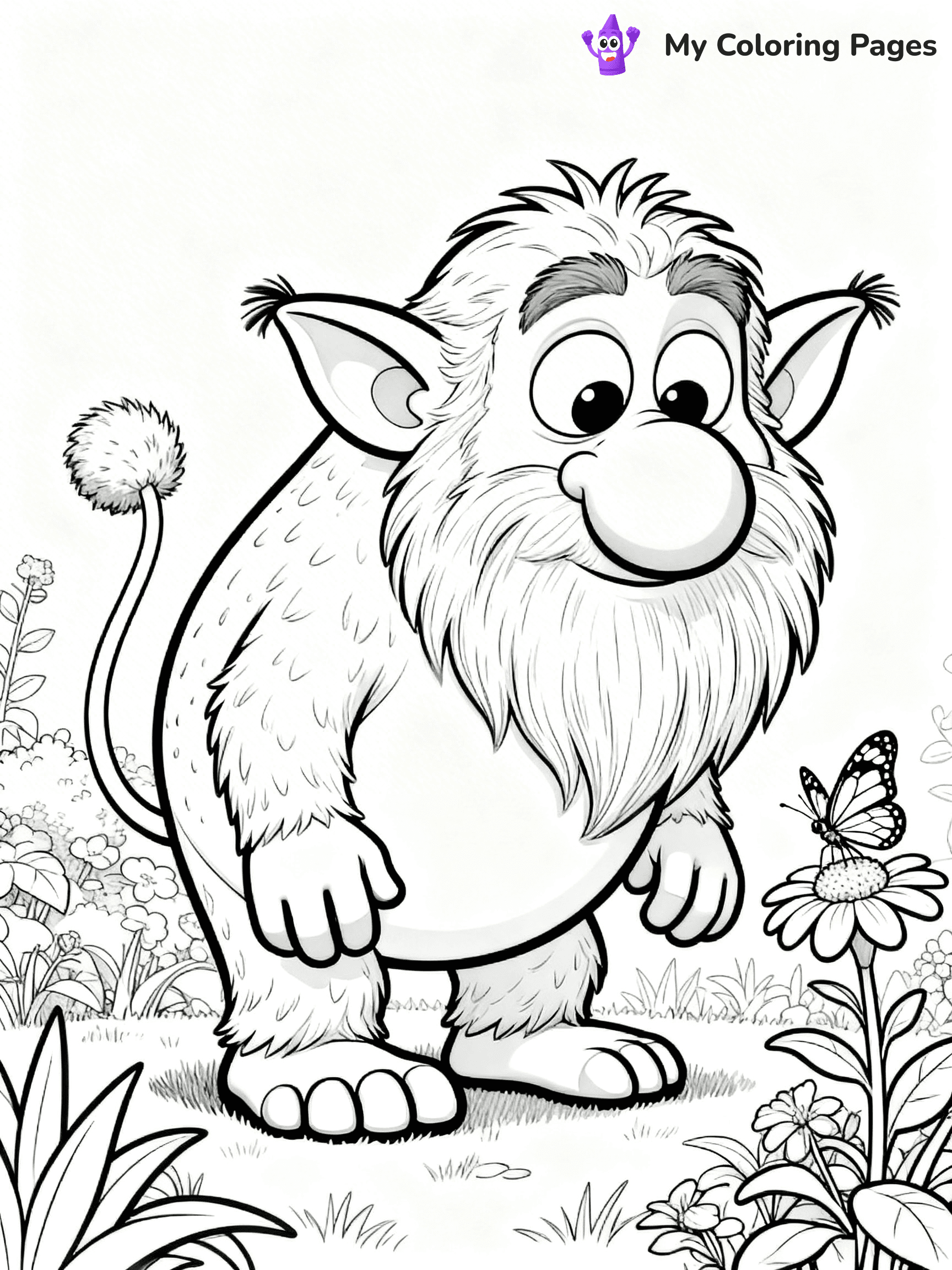 Booba Coloring Pages - 2