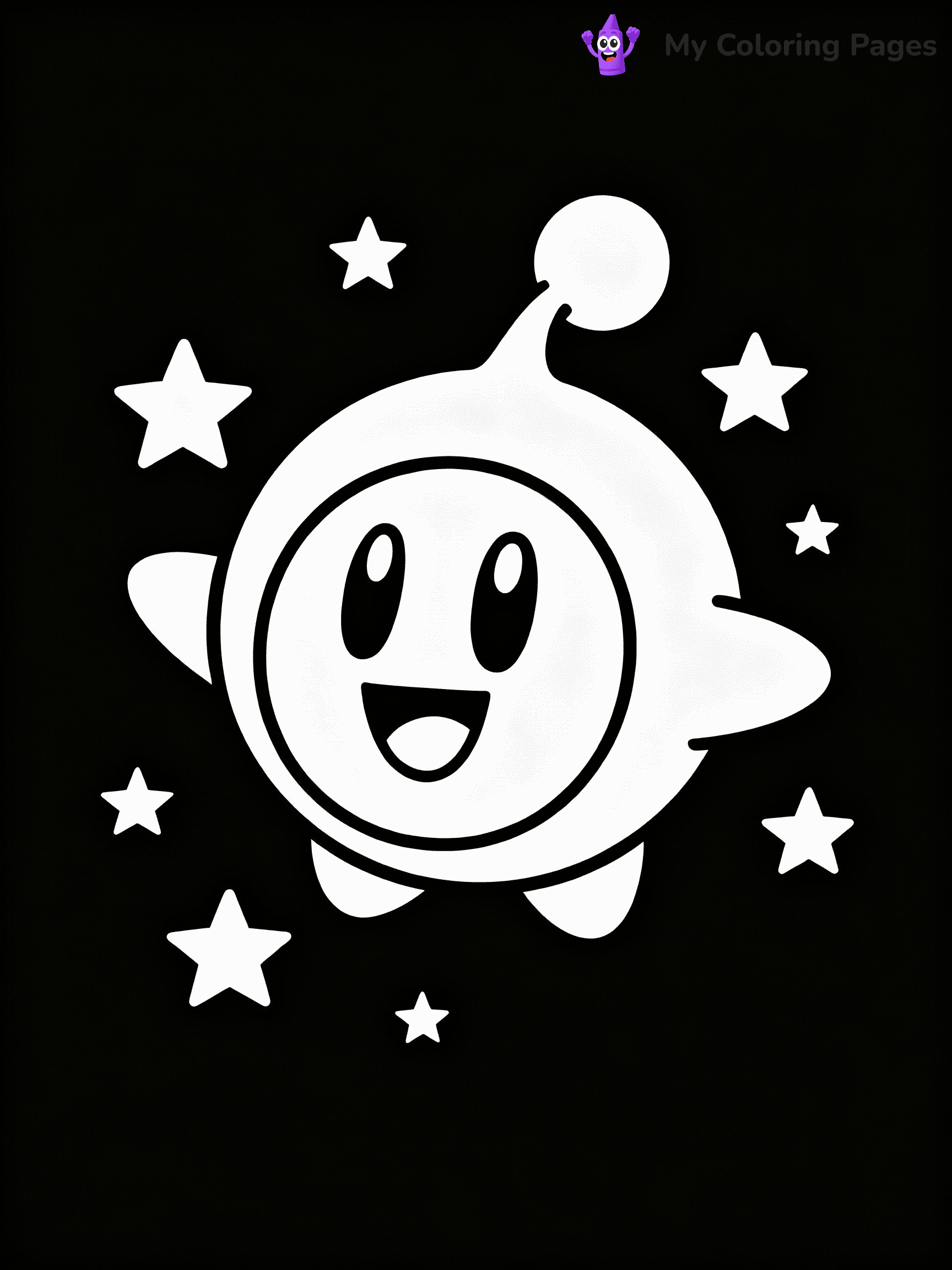 Rosalina Coloring Pages - 30