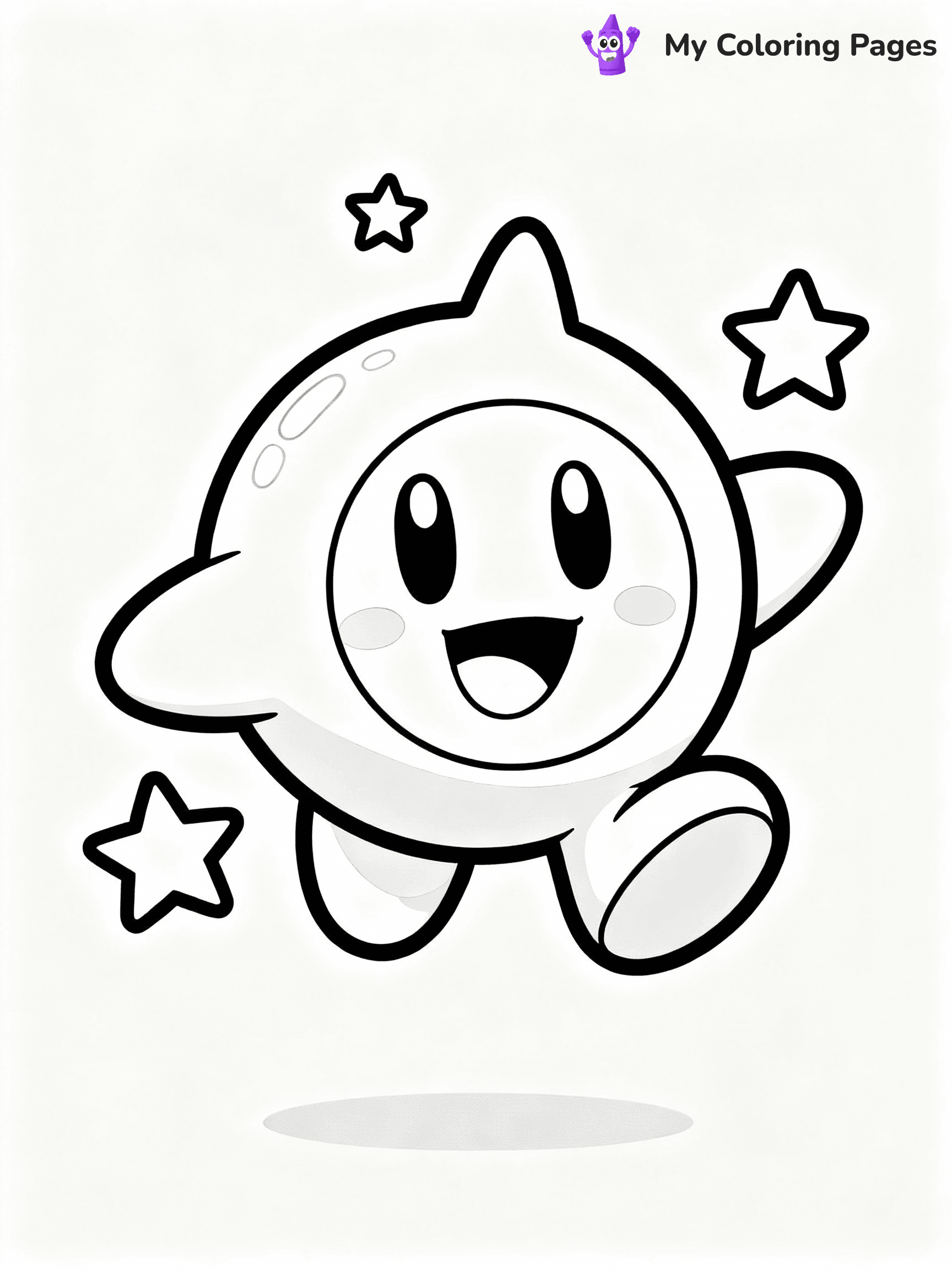Rosalina Coloring Pages - 29