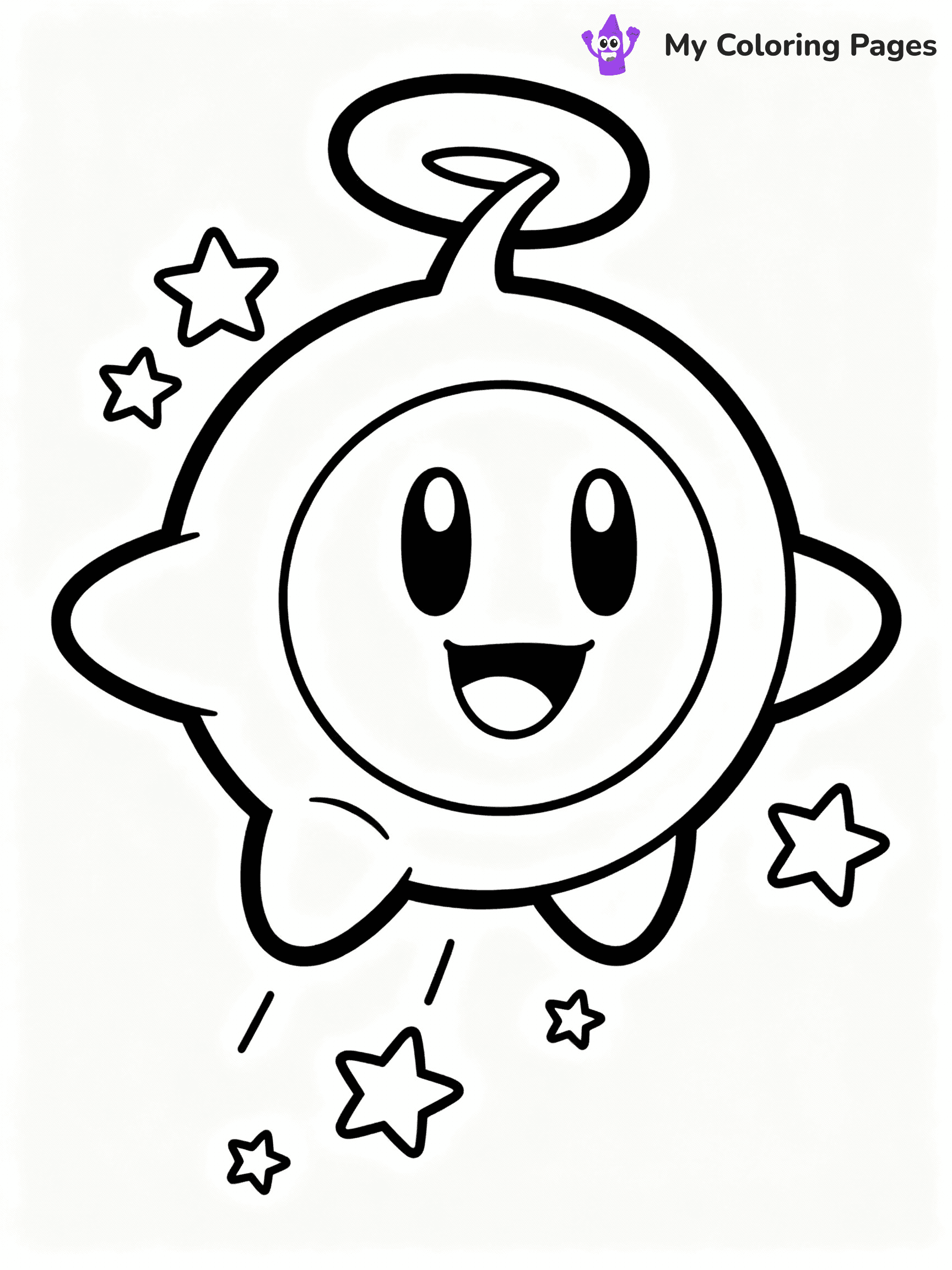 Rosalina Coloring Pages - 28