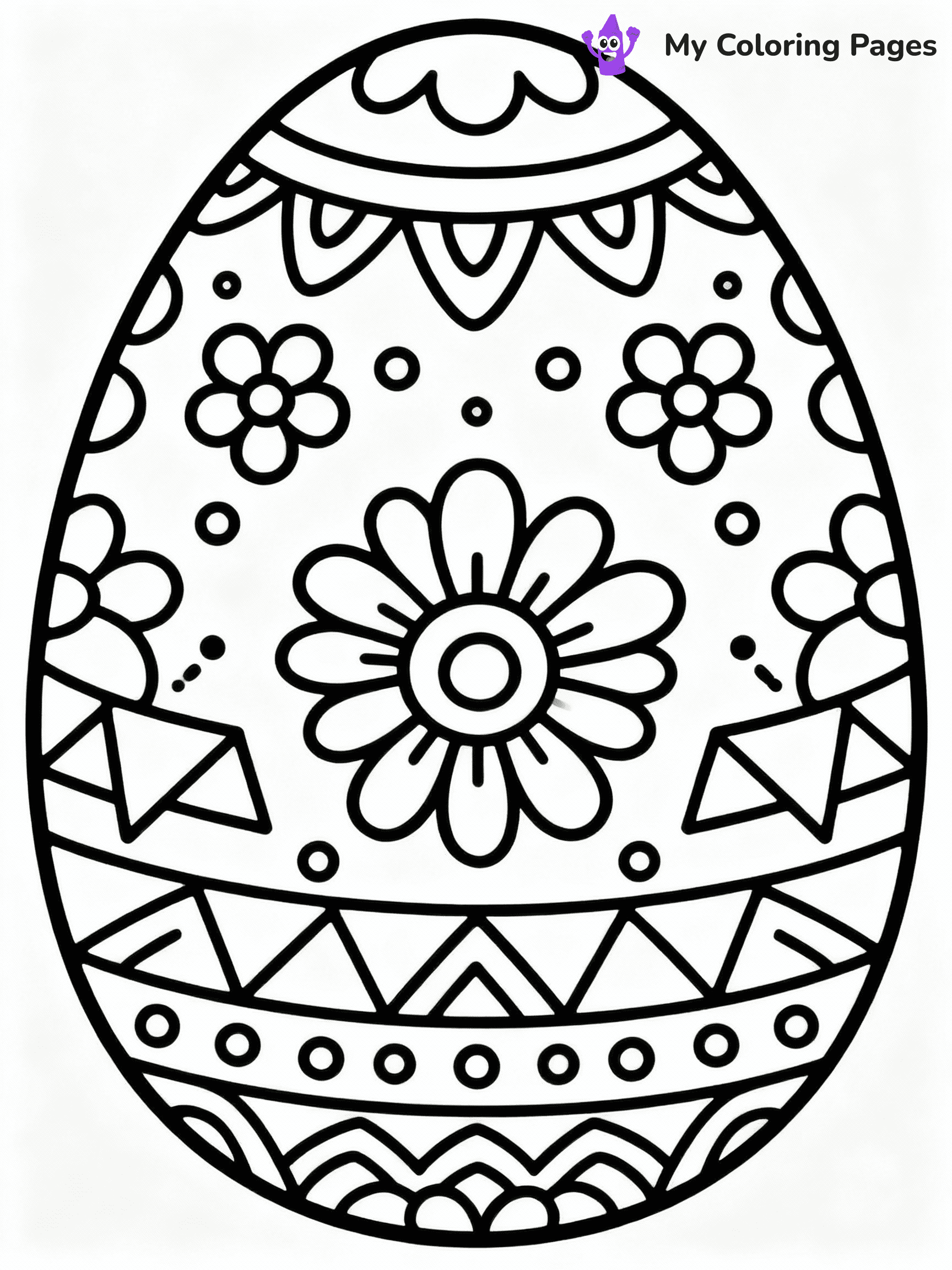 Easter Coloring Pages - 305