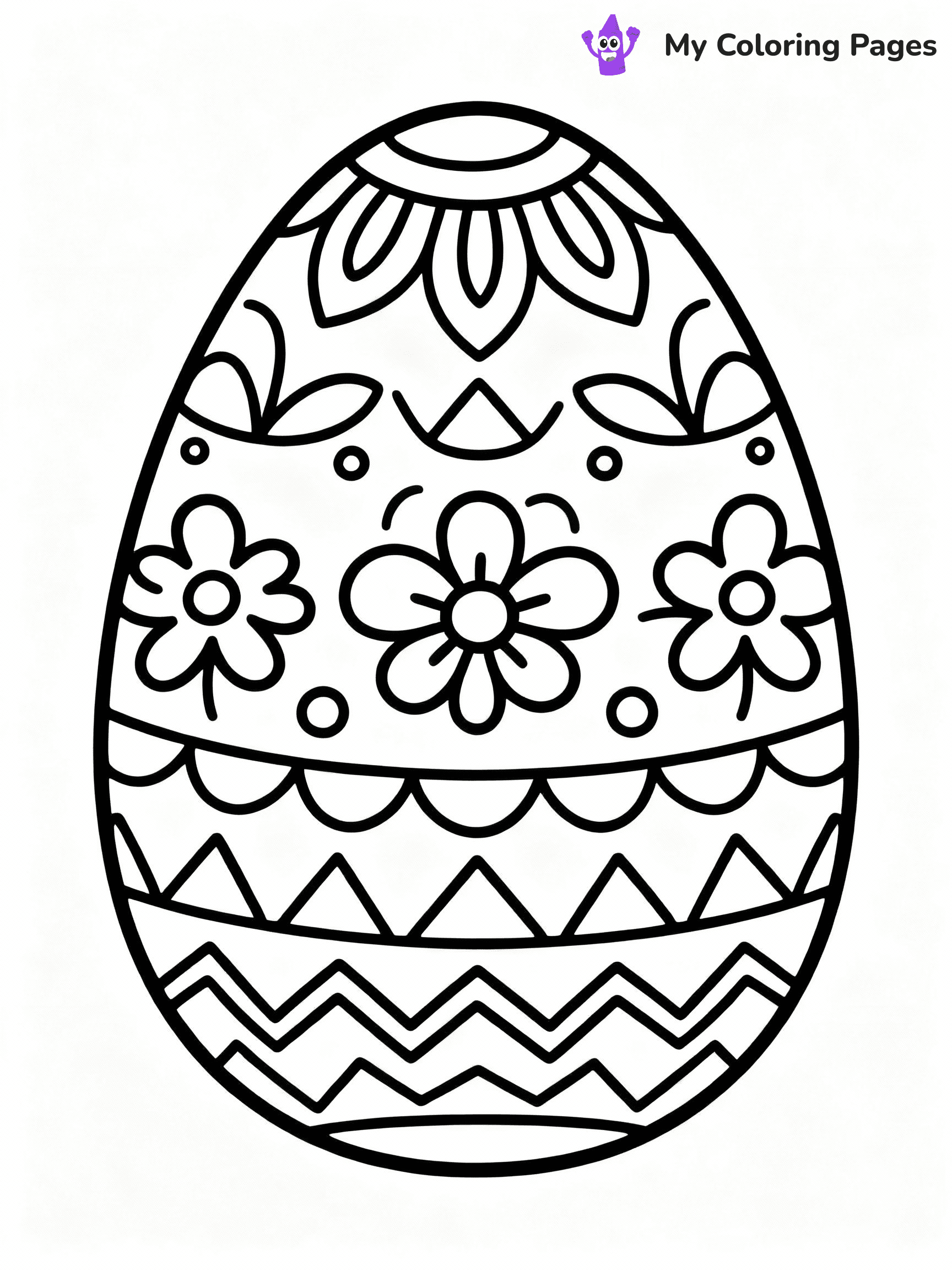 Easter Coloring Pages - 293