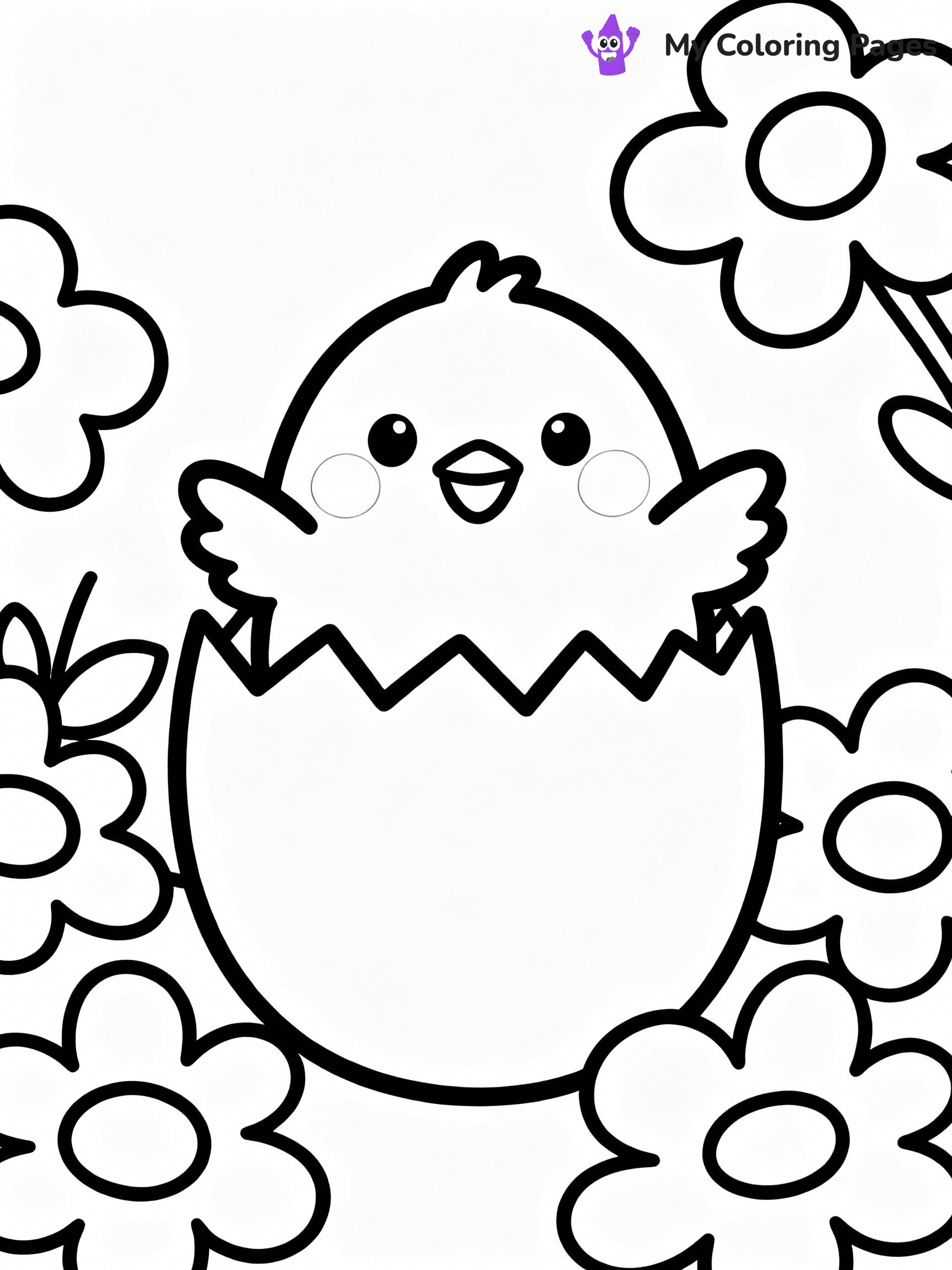 Easter Coloring Pages - 273