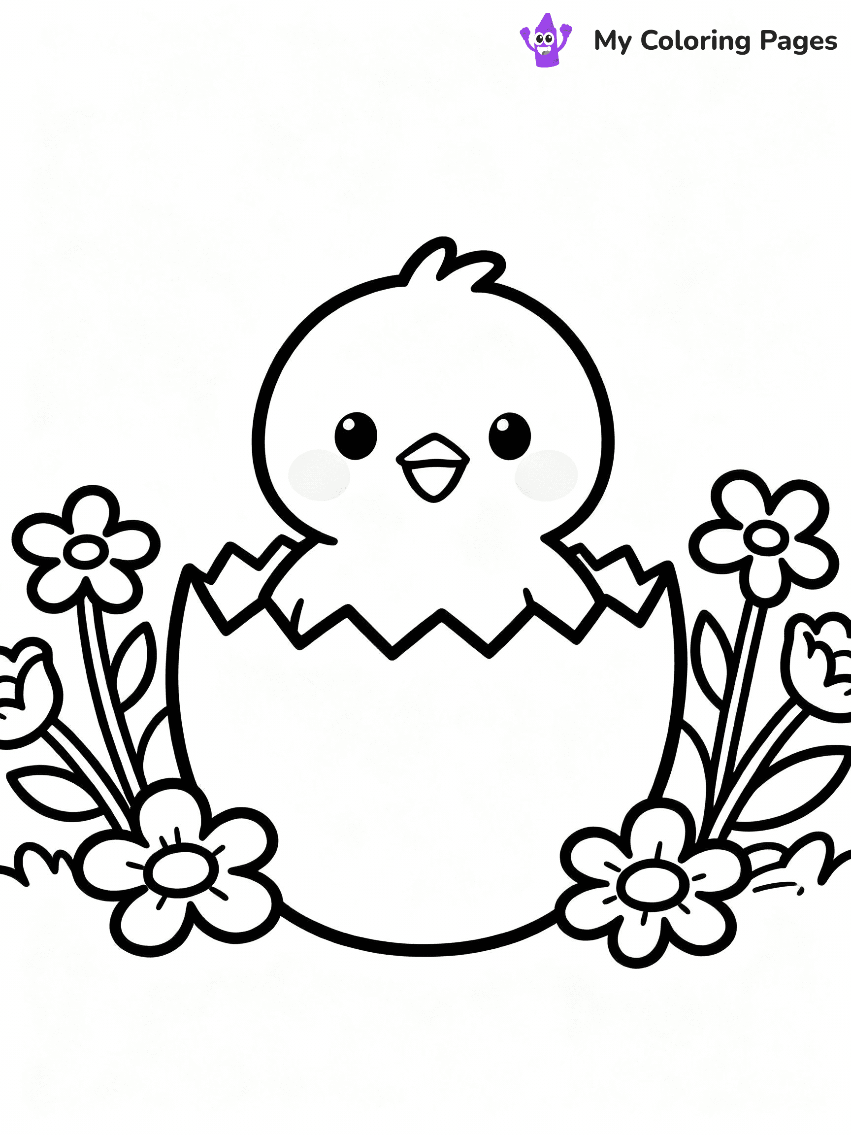 Easter Coloring Pages - 268