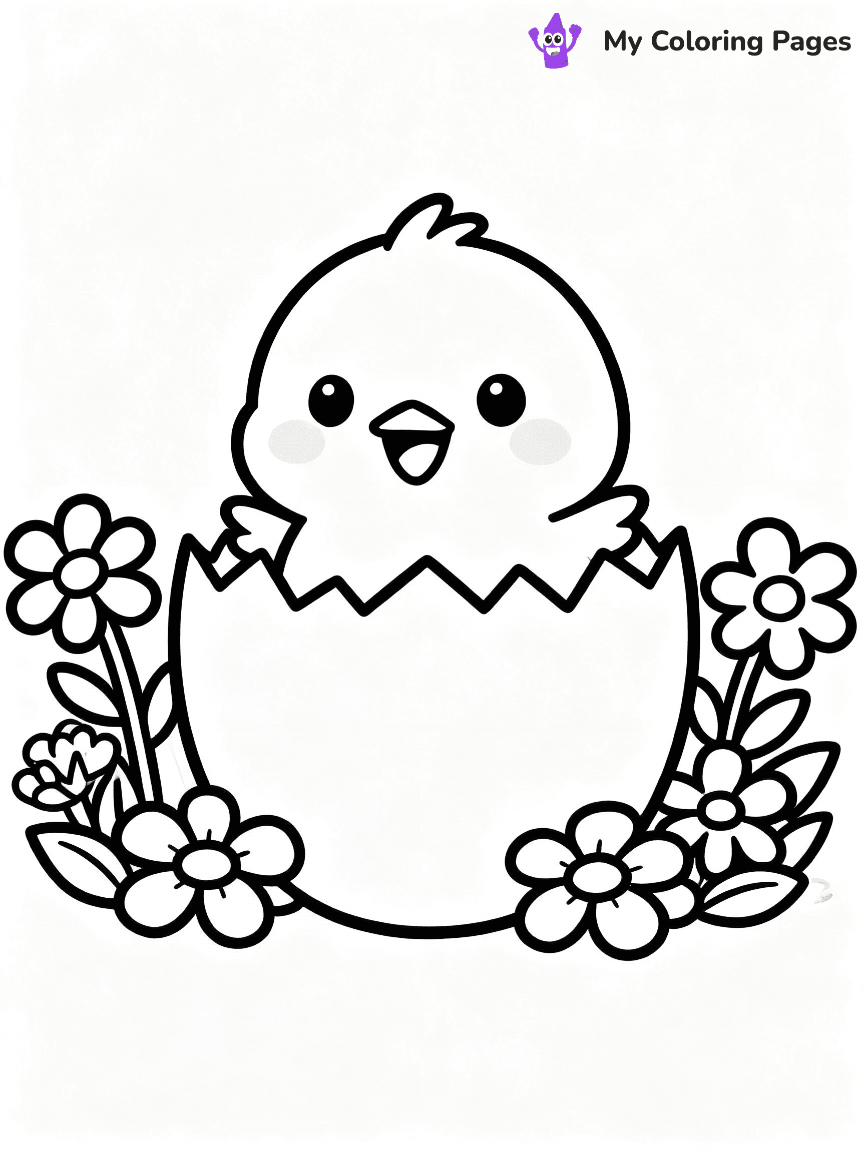 Easter Coloring Pages - 266