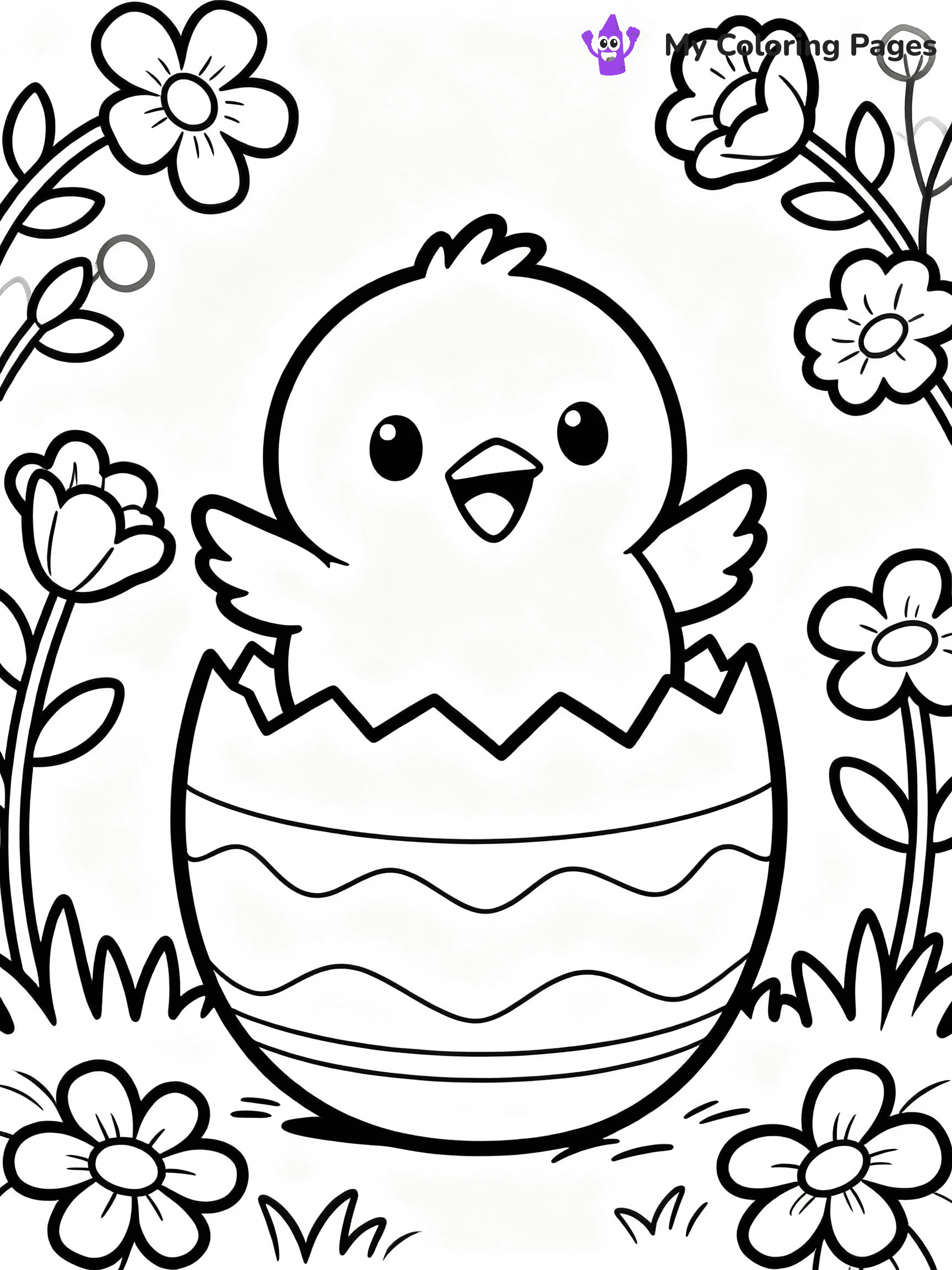 Easter Coloring Pages - 262