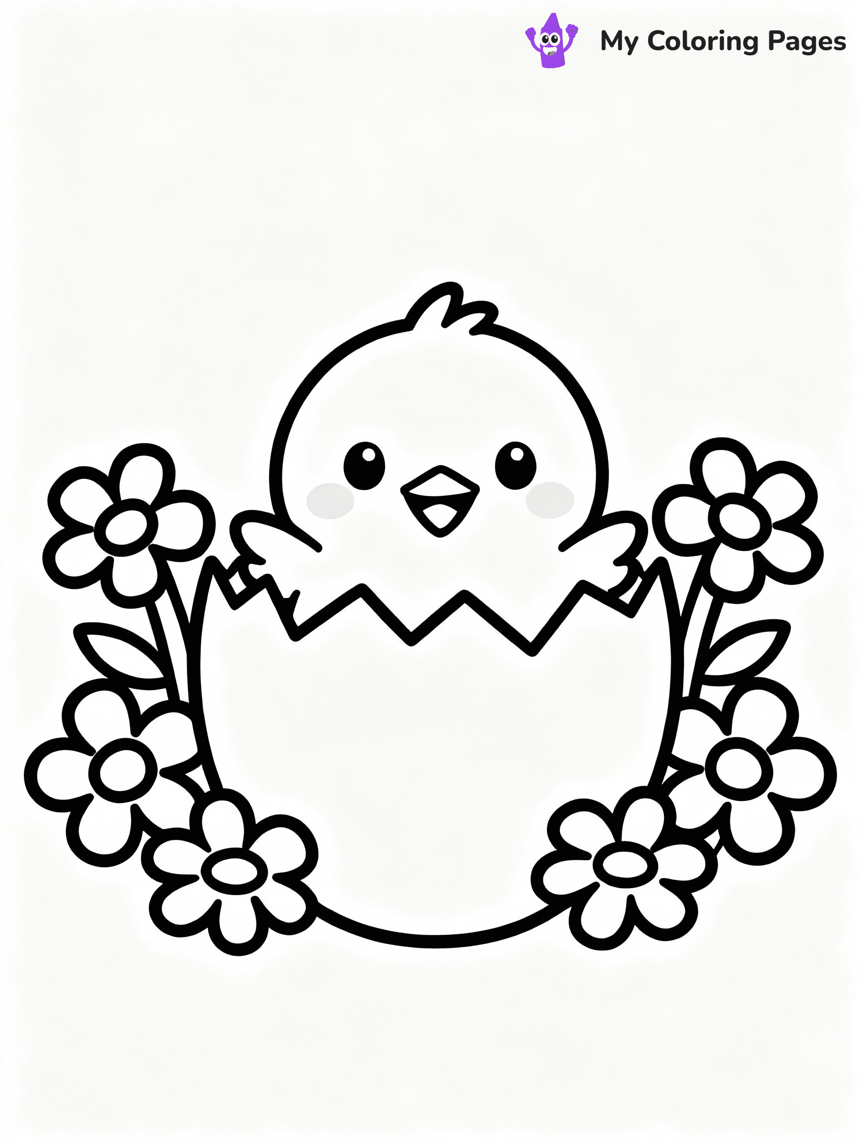 Easter Coloring Pages - 261