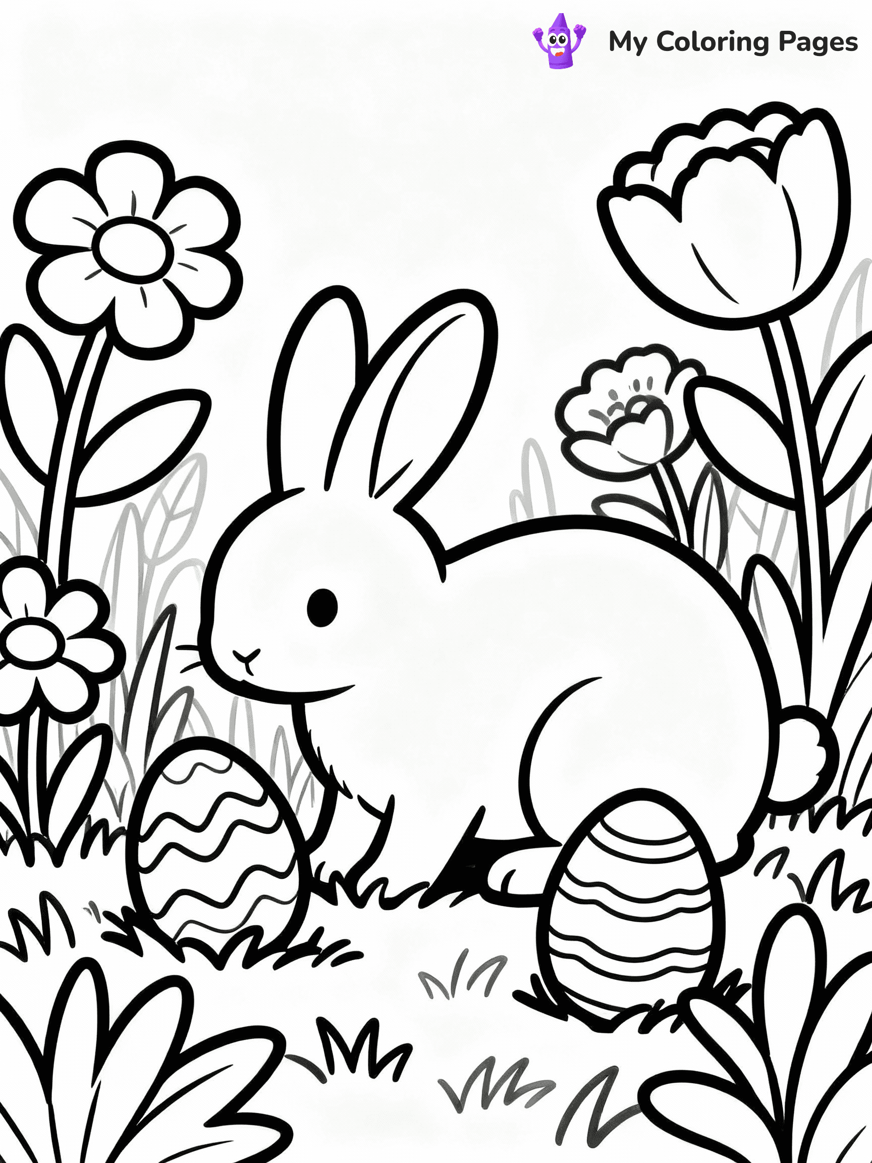Easter Coloring Pages - 258