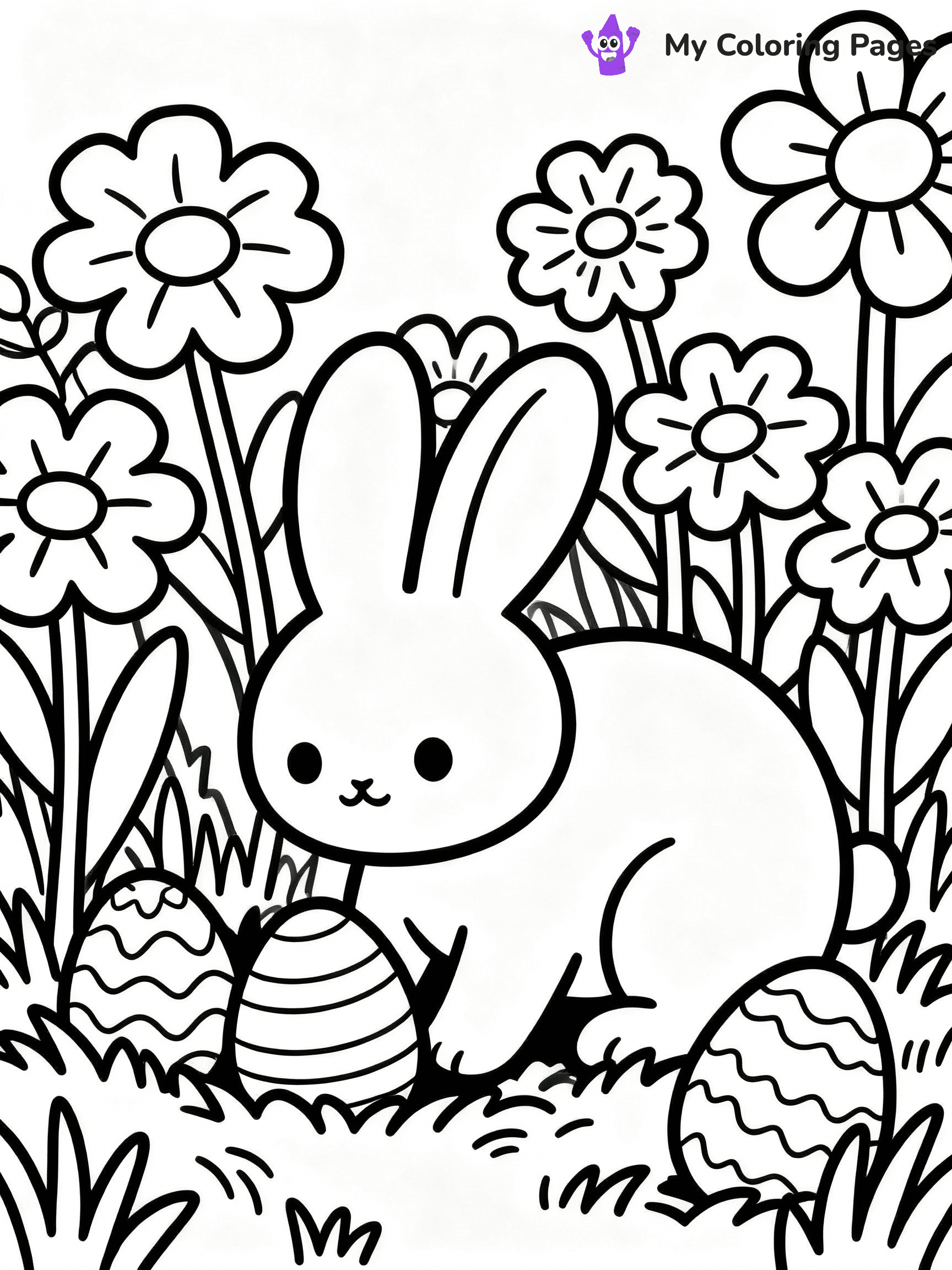Easter Coloring Pages - 255