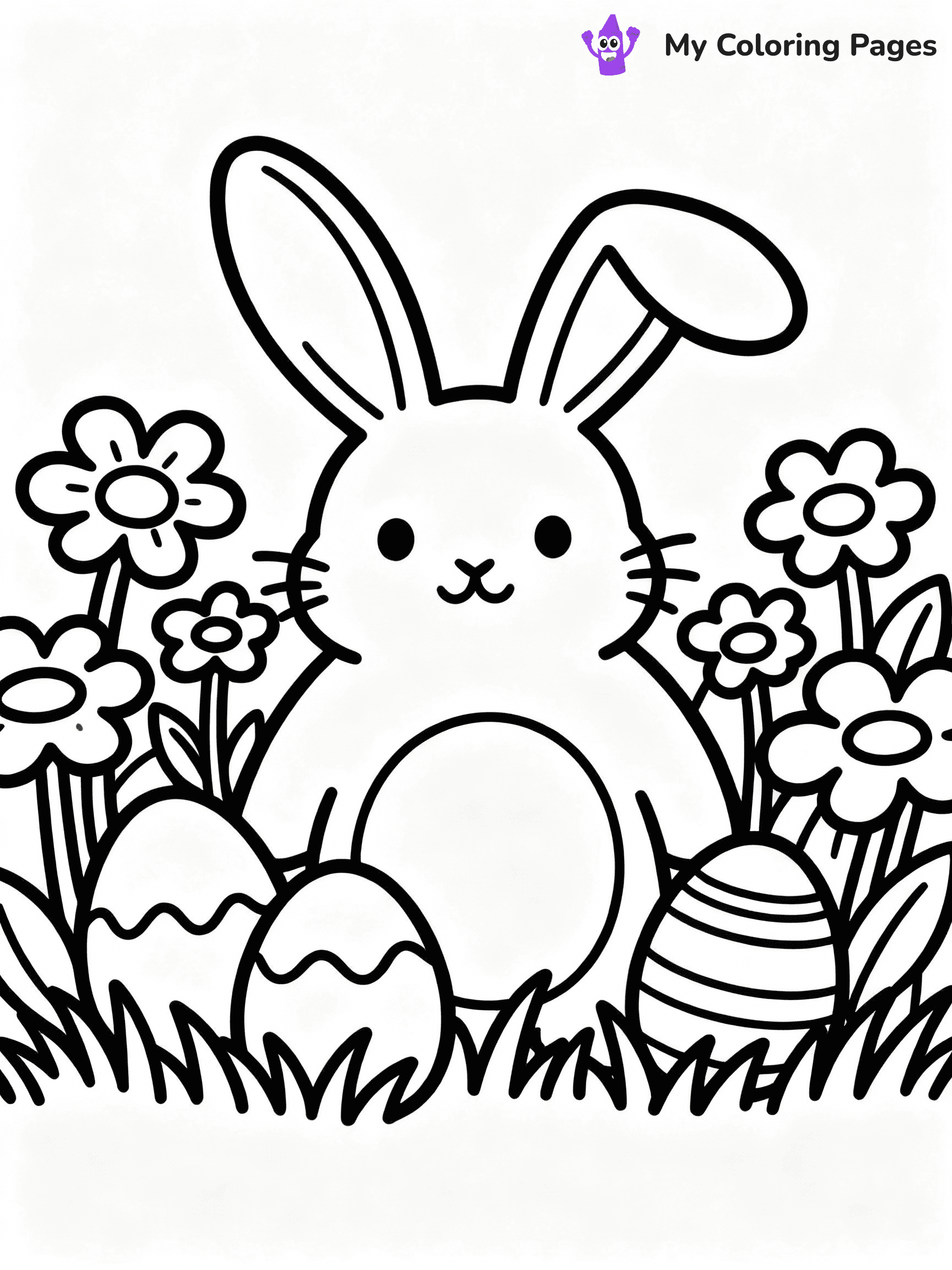 Easter Coloring Pages - 254