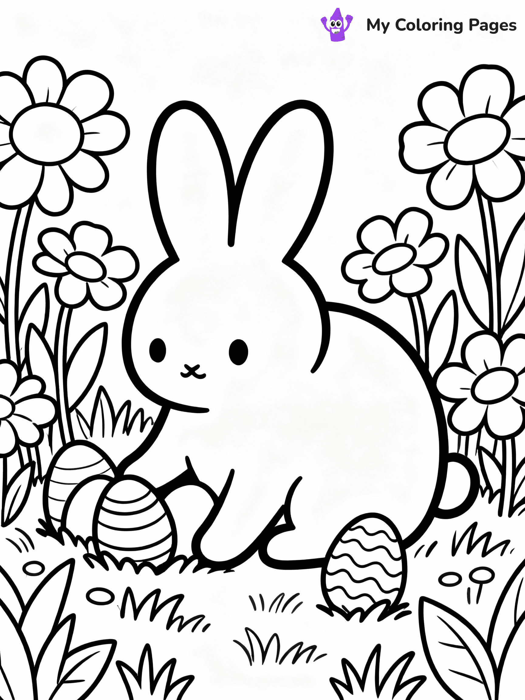 Easter Coloring Pages - 249