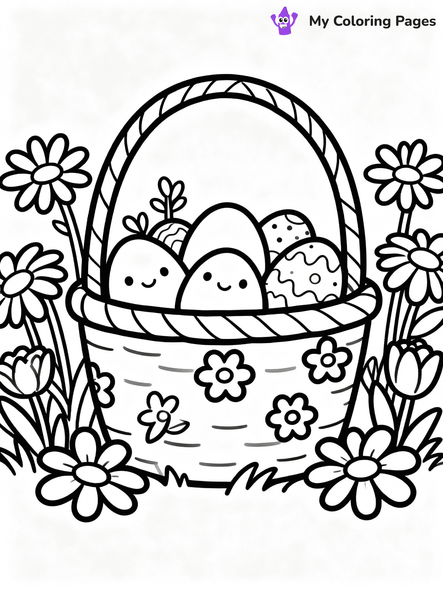 Easter Coloring Pages - 216