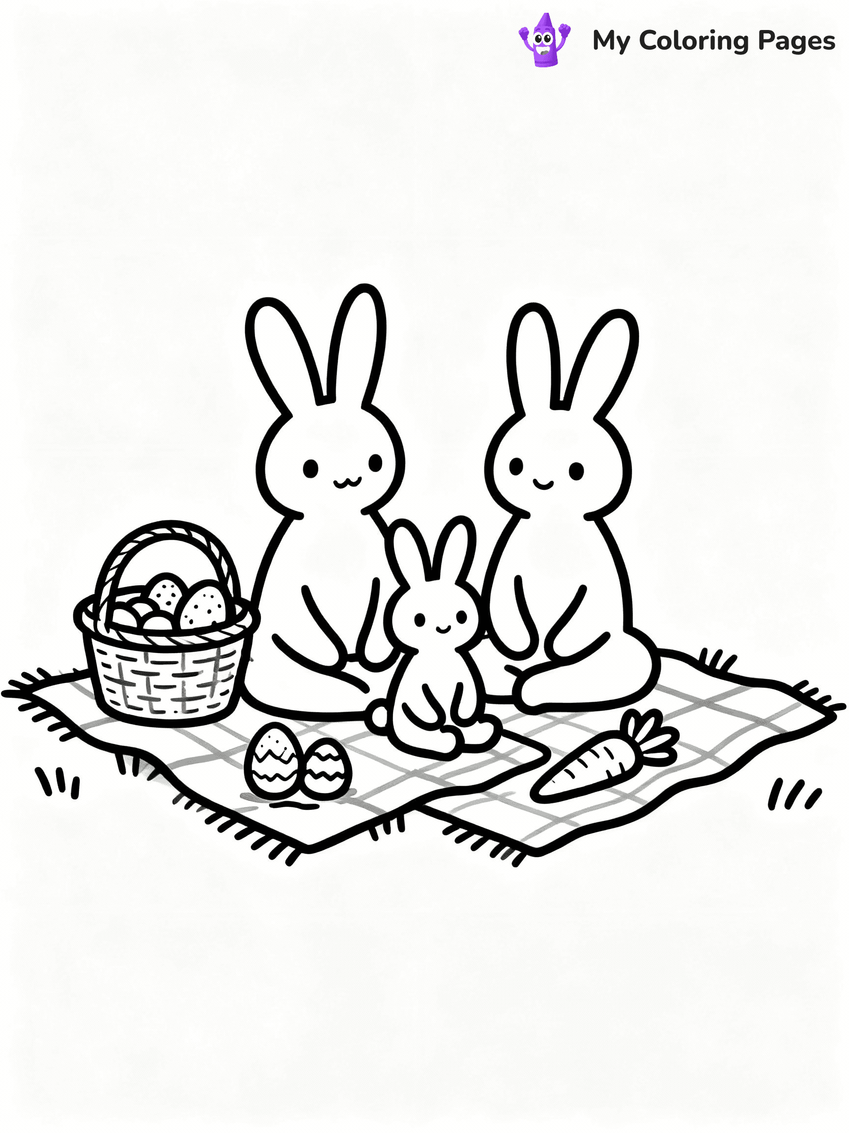 Easter Coloring Pages - 214