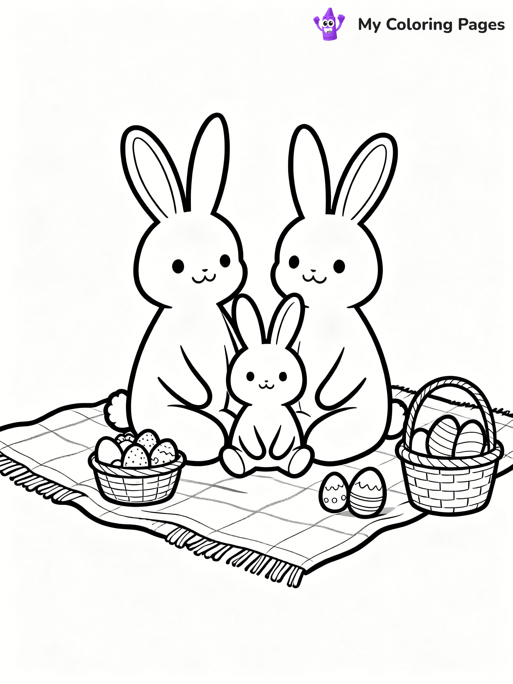 Easter Coloring Pages - 211