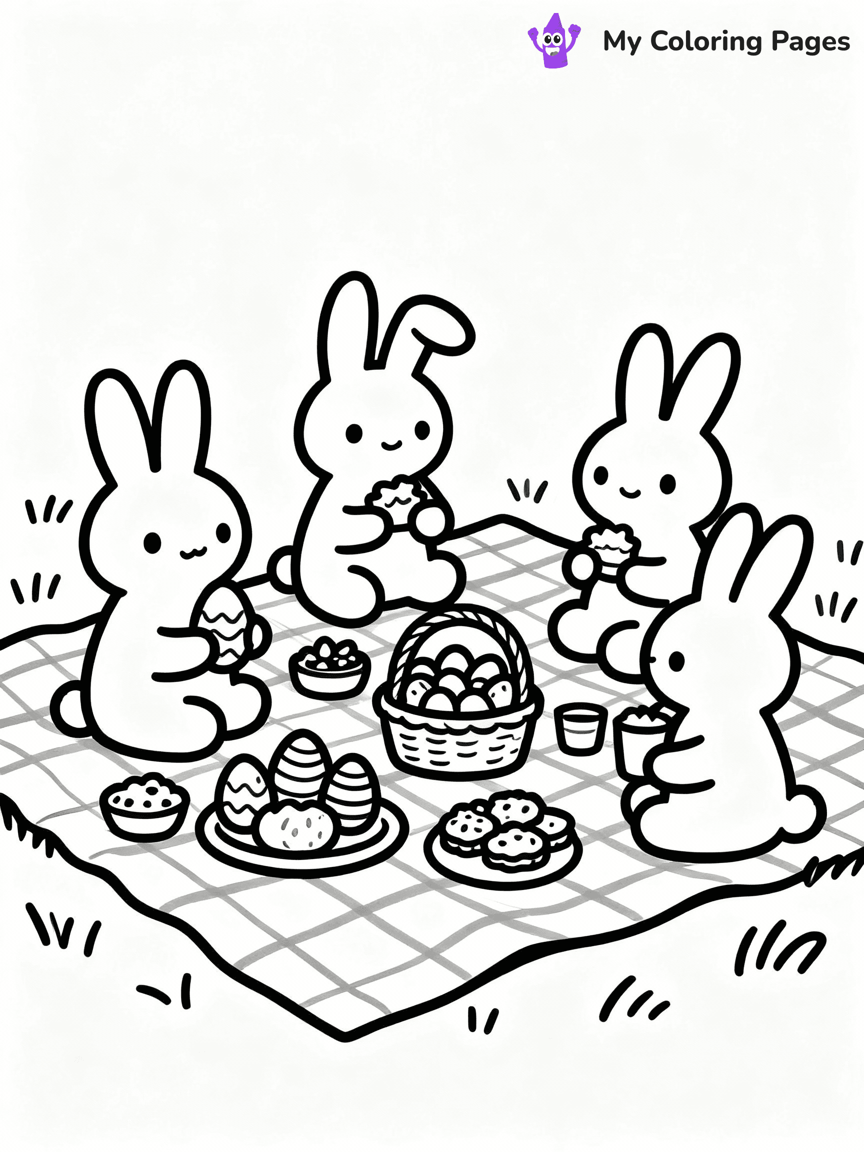Easter Coloring Pages - 209