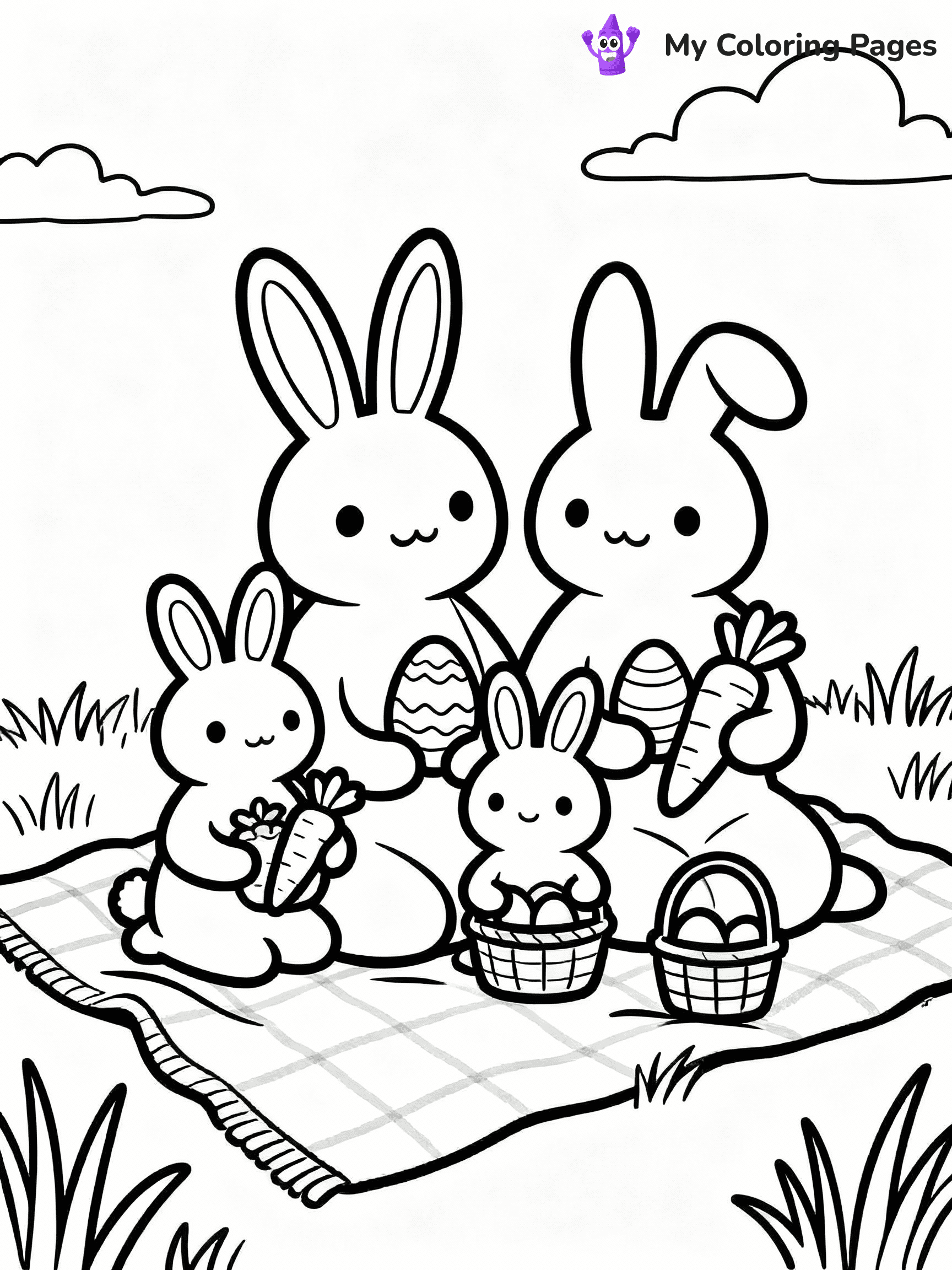 Easter Coloring Pages - 206