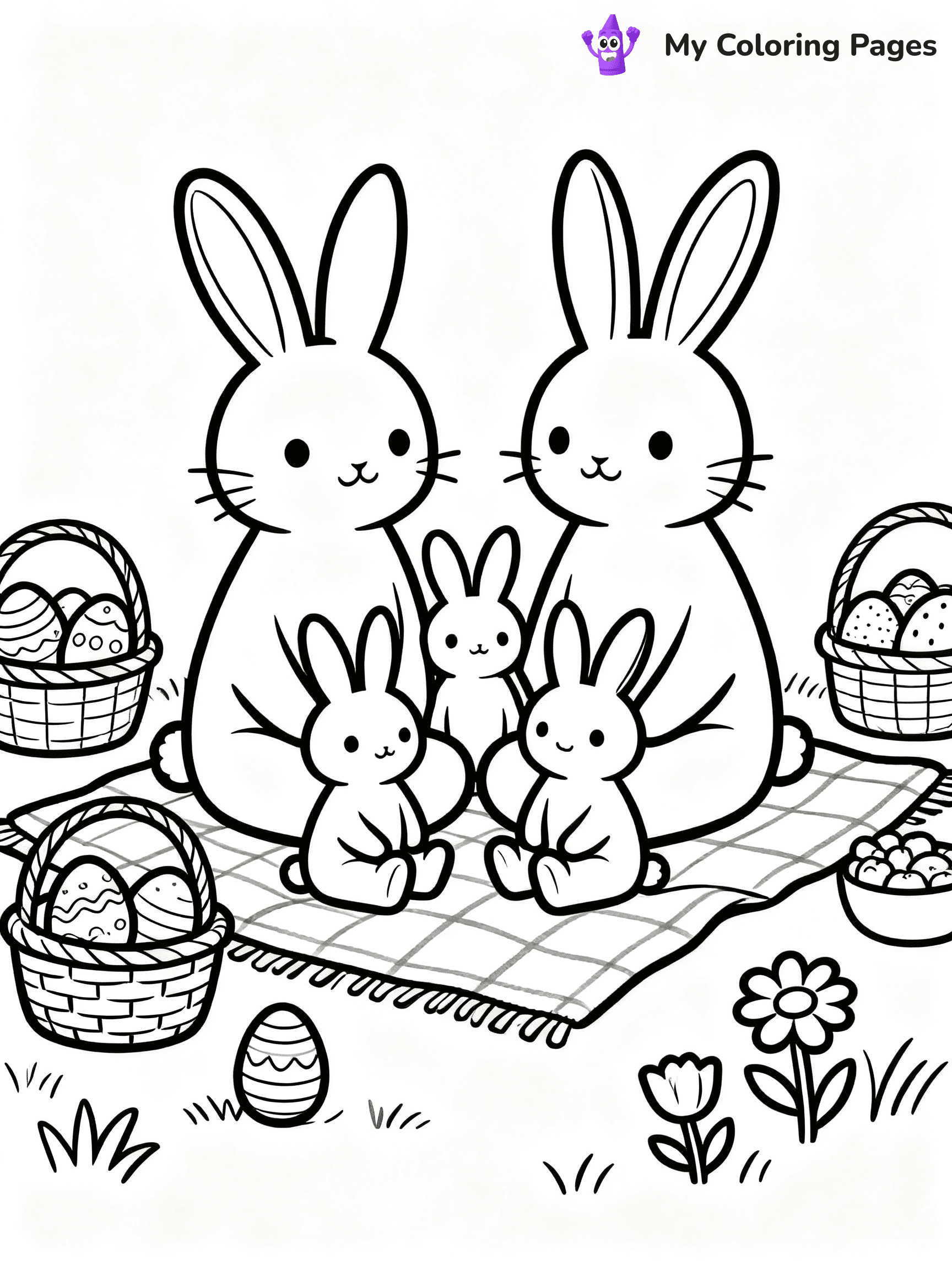 Easter Coloring Pages - 201