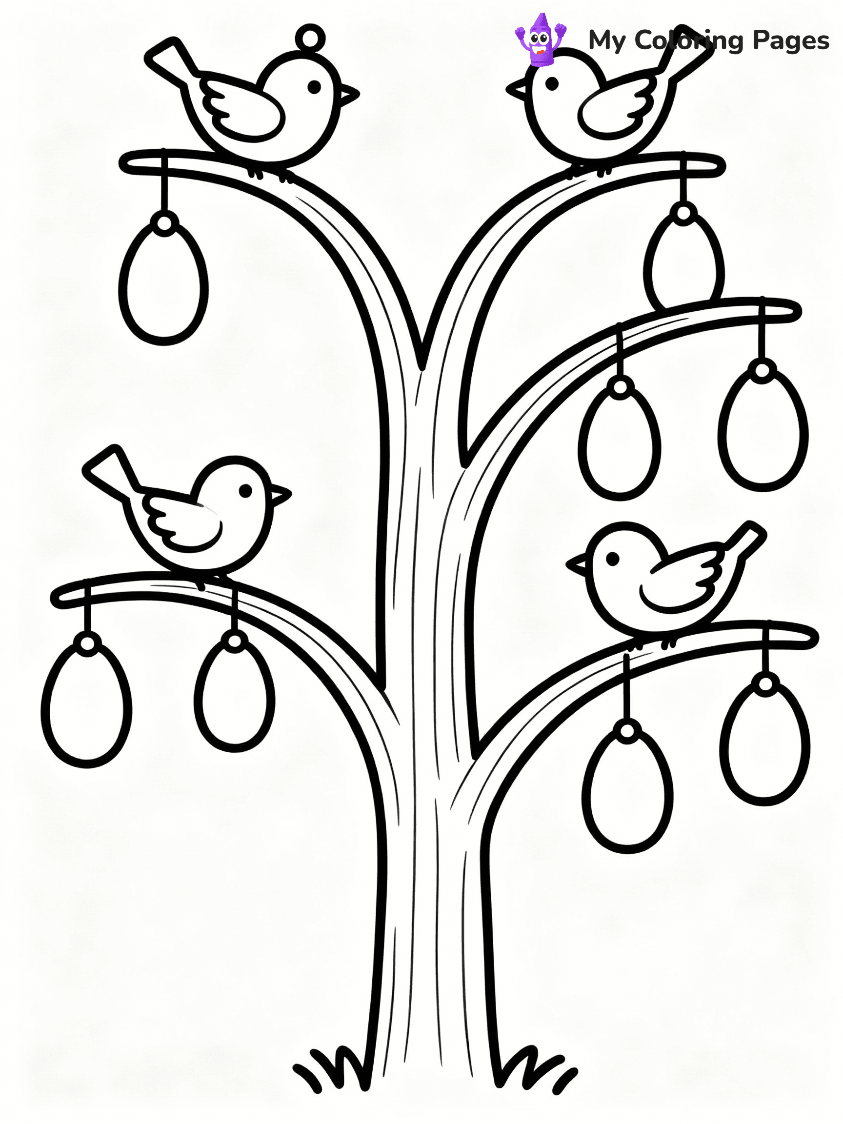 Easter Coloring Pages - 166